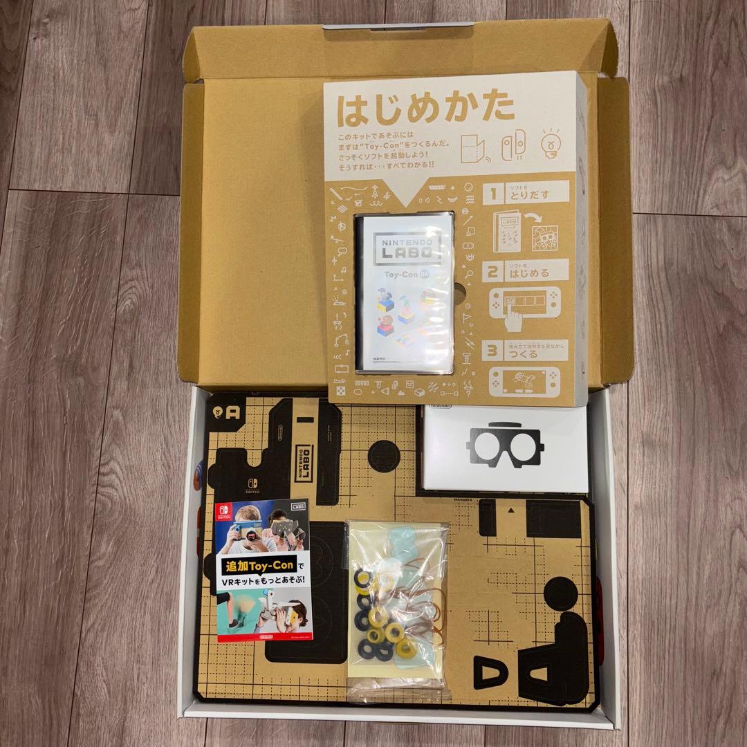 ✨未組立 訳有　Nintendo Labo Toy-Con 01 & 04 2点