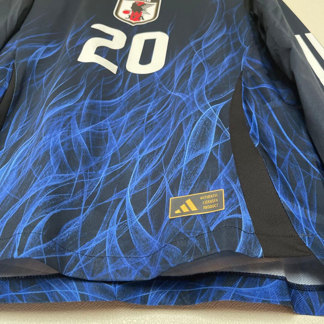【Lサイズ】Y-3サッカー日本代表 オーセンティックユニフォーム 久保建英#20