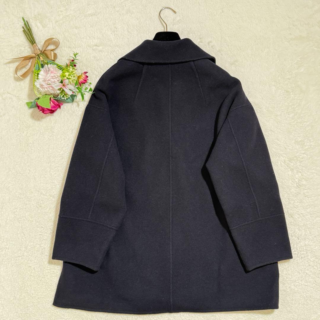 美品✨　ナノユニバース　PURE LAMBS リバーミドルコート　L　24AW