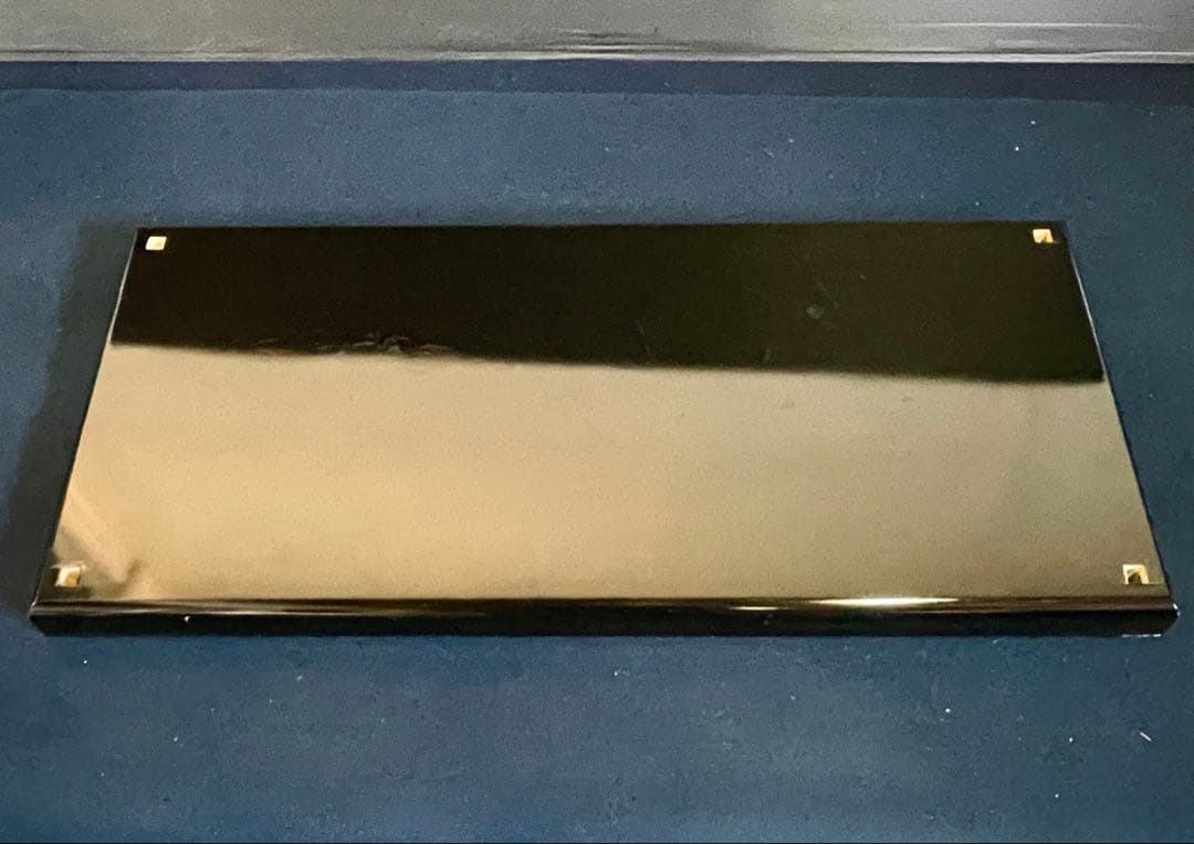 「祖」 真台子 可映 真塗 台子 組立式 紙箱 茶道具 （123F⑩）