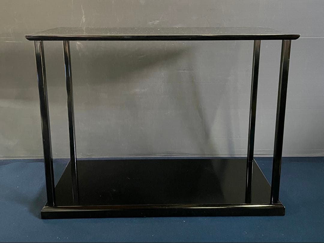 「祖」 真台子 可映 真塗 台子 組立式 紙箱 茶道具 （123F⑩）