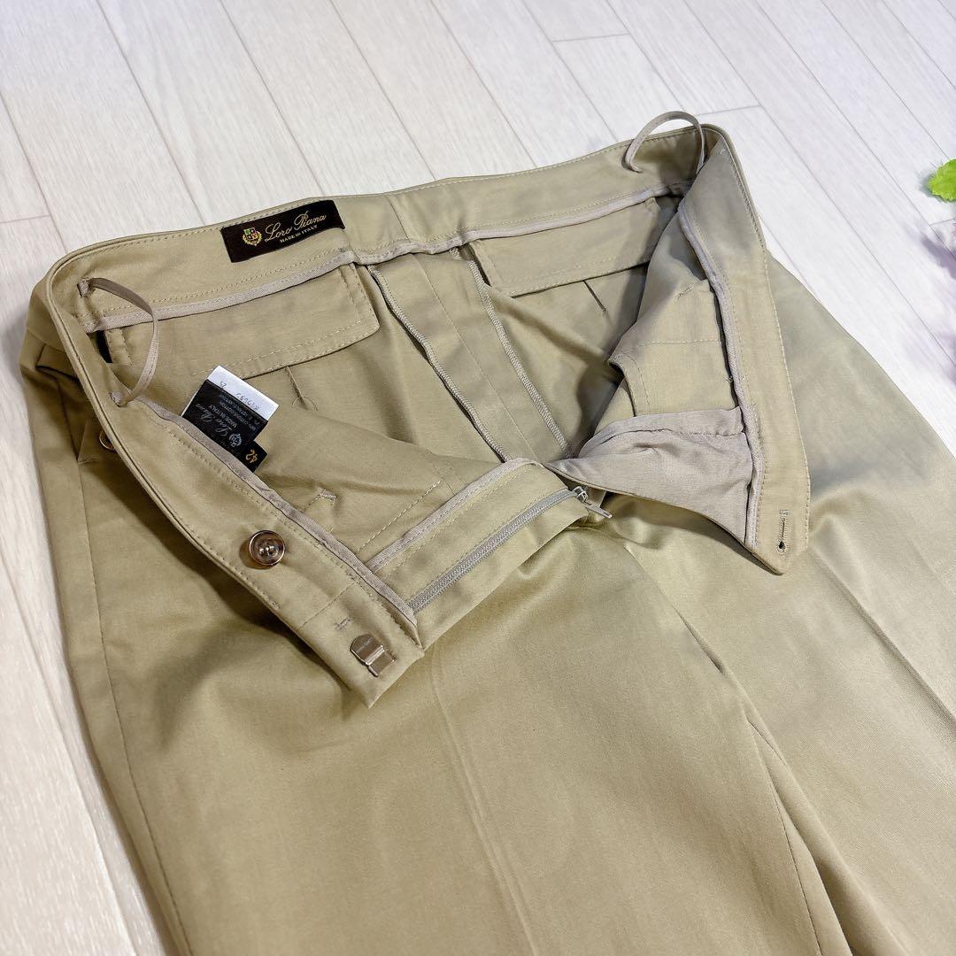 Loro Piana ロロピアーナ パンツ チノパン コットン 42 イタリア製