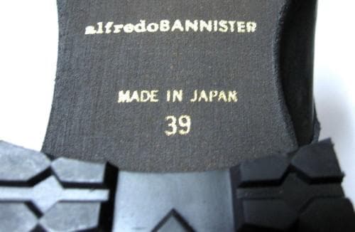 新品！◆alfredoBANNISTER ブーツ 39◆アルフレッド バニスター