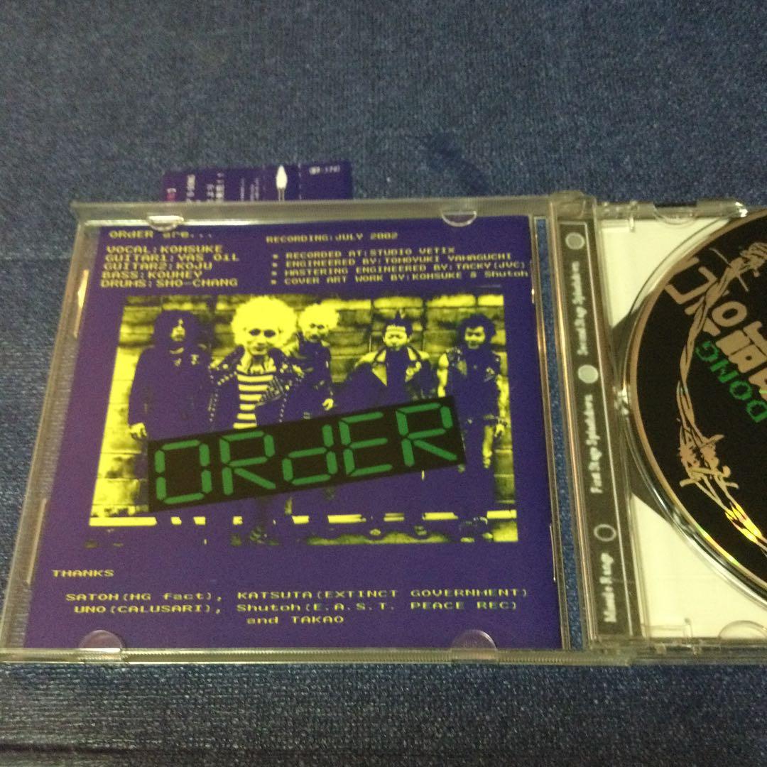 名古屋パンク　テポドン (TAEP'O-DONG) オーダー　ORdER 廃盤