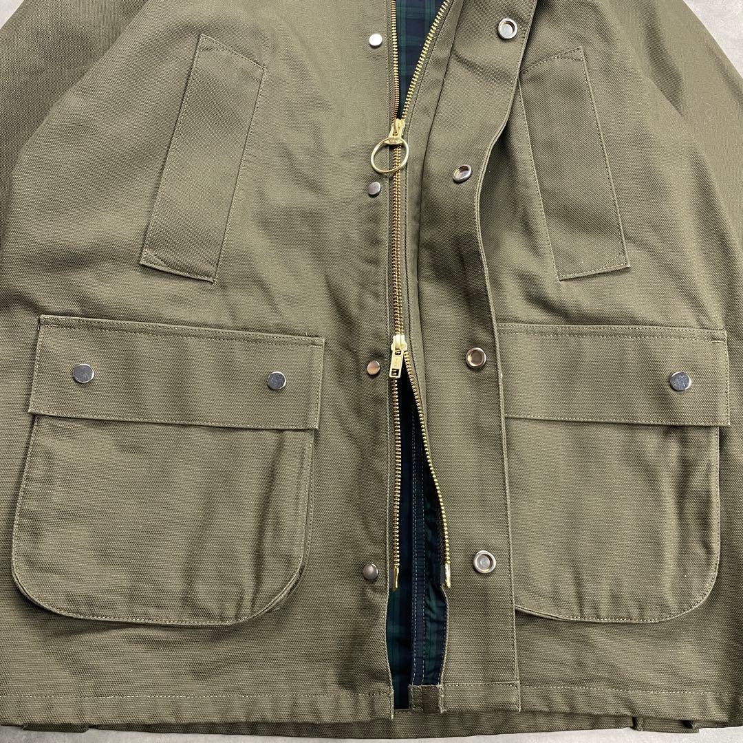 美品　MARMARMAR ハンティングジャケット コットン　キャンバス地