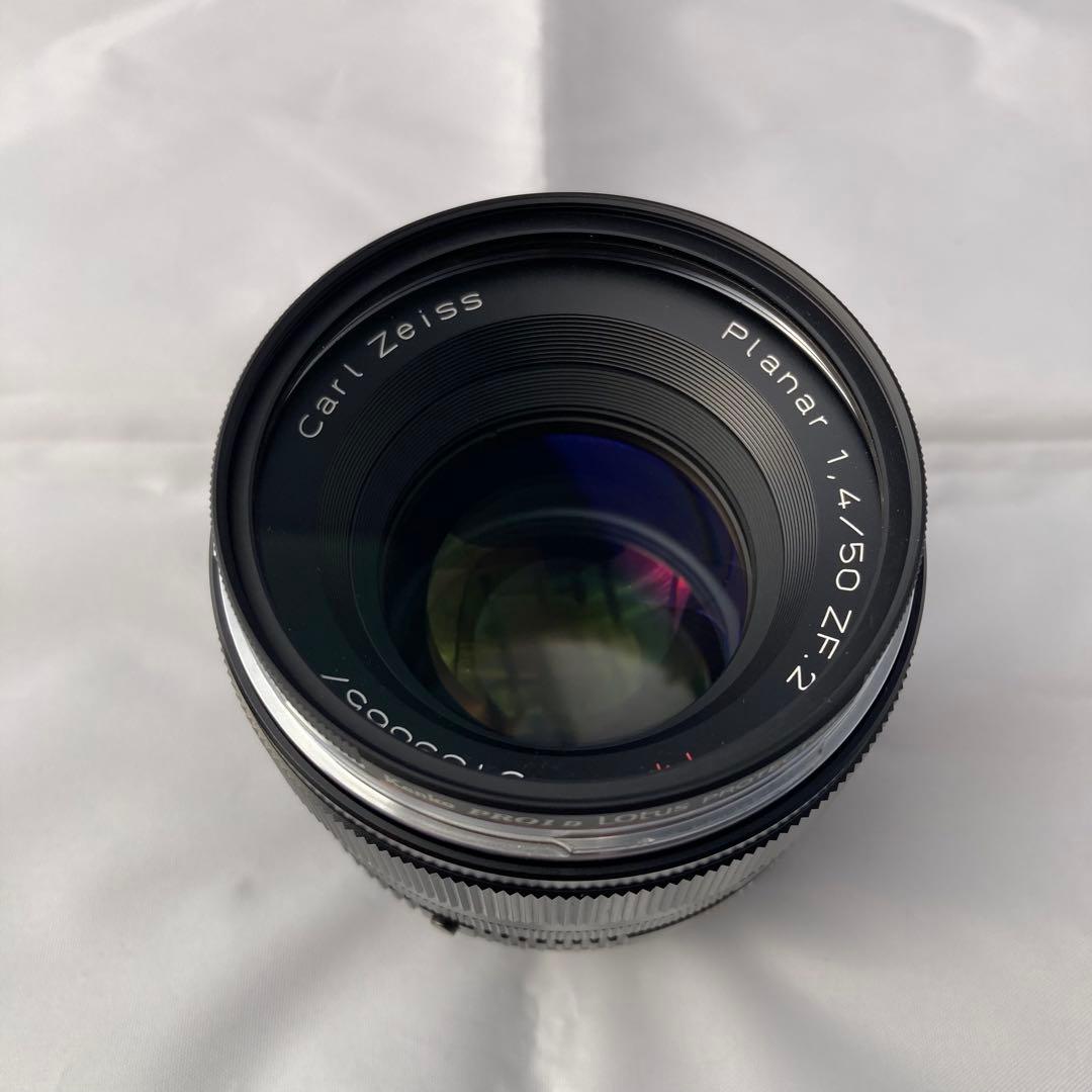 【Carl Zeiss】 Planar T* 1.4/50 ZF.2