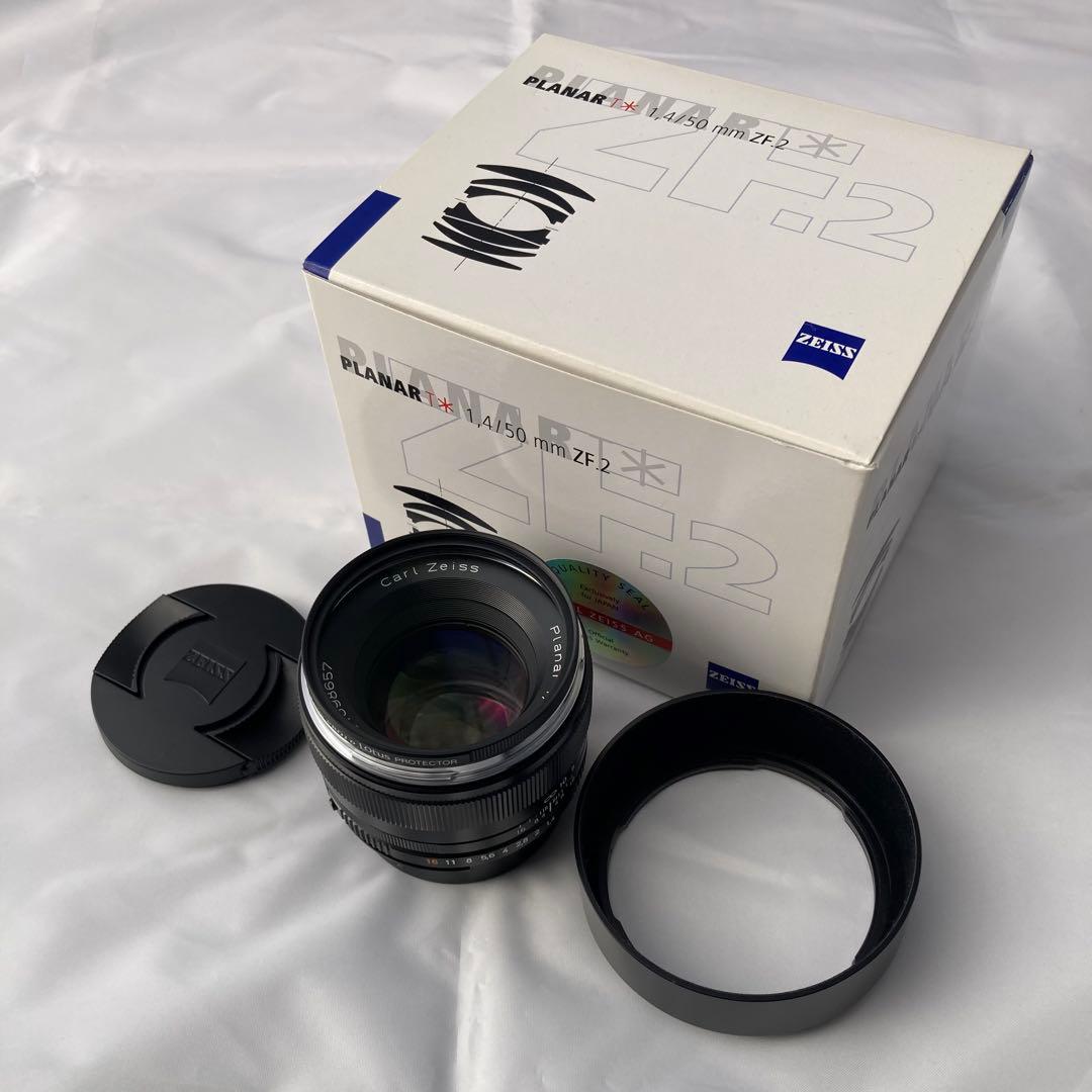 【Carl Zeiss】 Planar T* 1.4/50 ZF.2