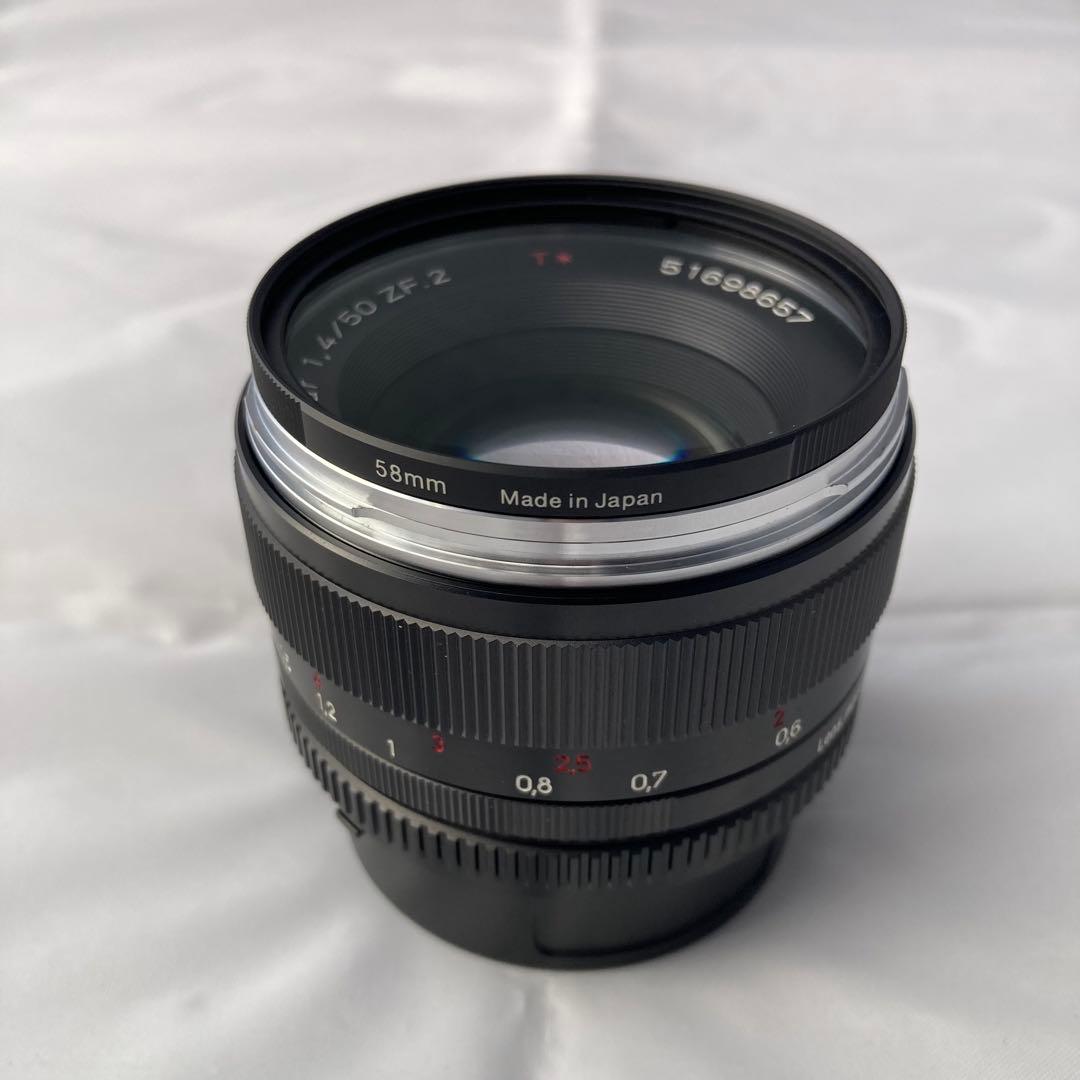 【Carl Zeiss】 Planar T* 1.4/50 ZF.2