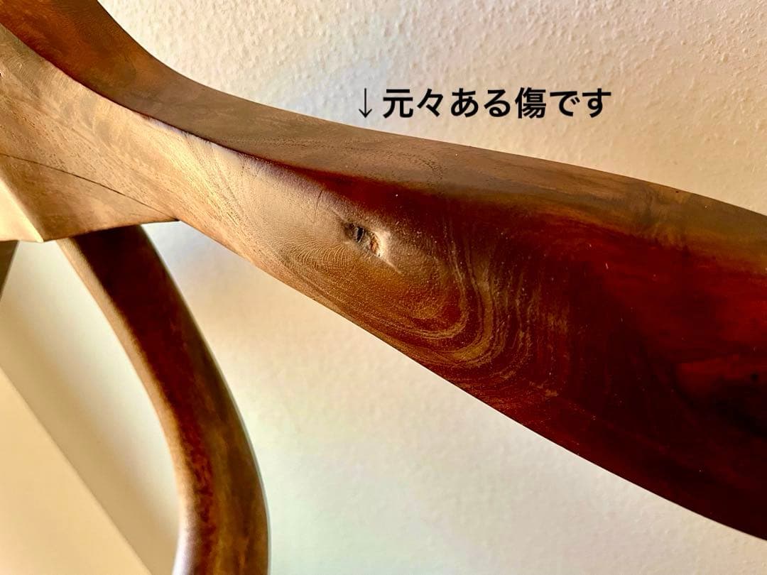 【お値引き】無垢材のハンガーラック　マホガニー　小引出　レトロ