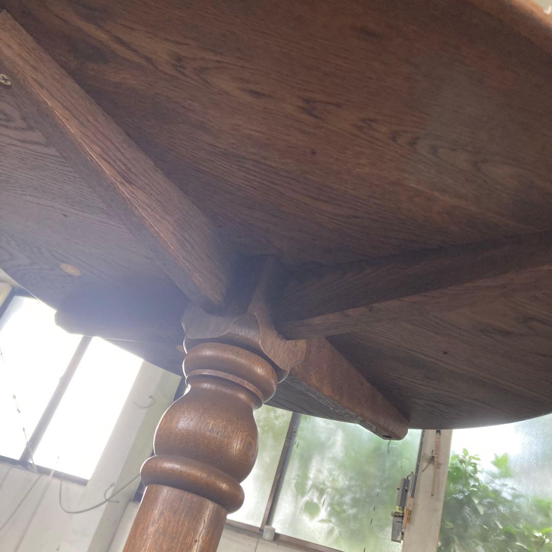 M*M様 天然木 コーヒーテーブル 丸テーブル 木製 直径59.5cm