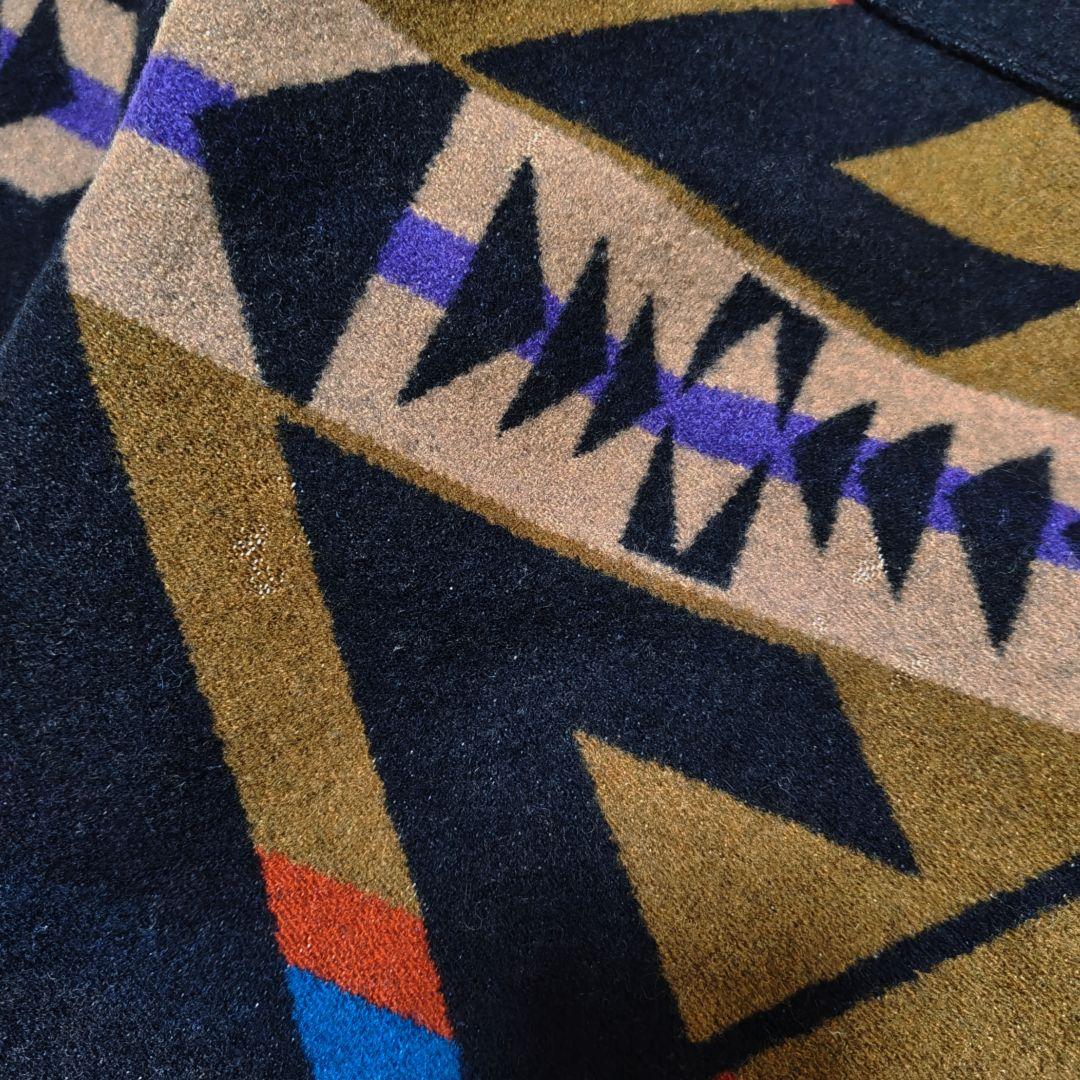 PENDLETON 80年代 ウールコート M相当 ネイティブ柄