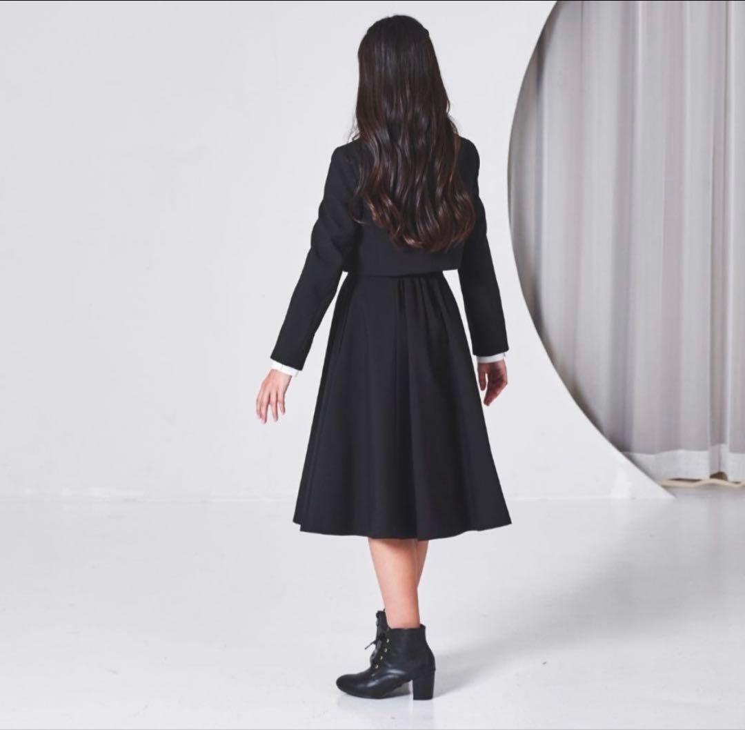 【美品】ELLE EN NOIR 160 卒業式　卒服　女子フォーマル4点セット