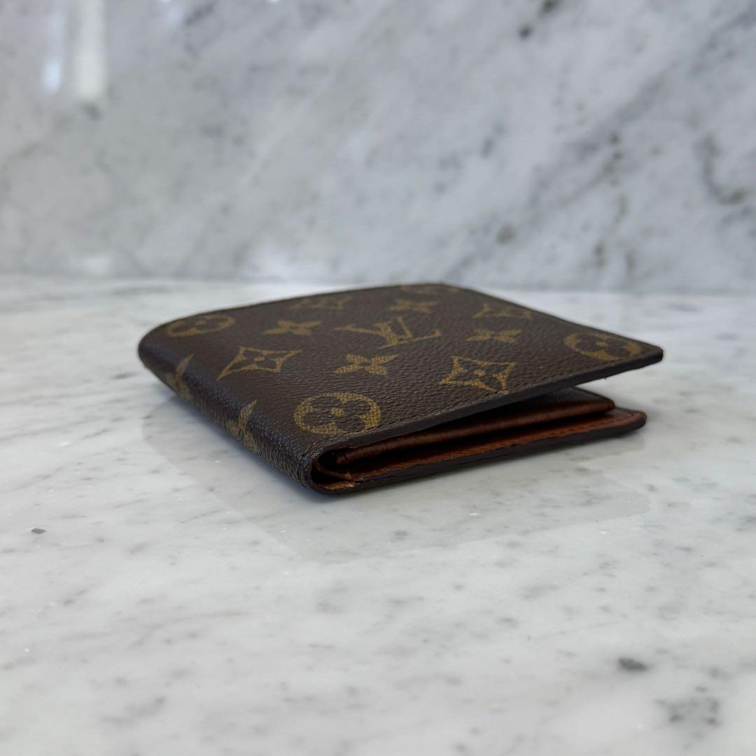 LOUIS VUITTON ルイヴィトン 二つ折り財布 モノグラム マルコ