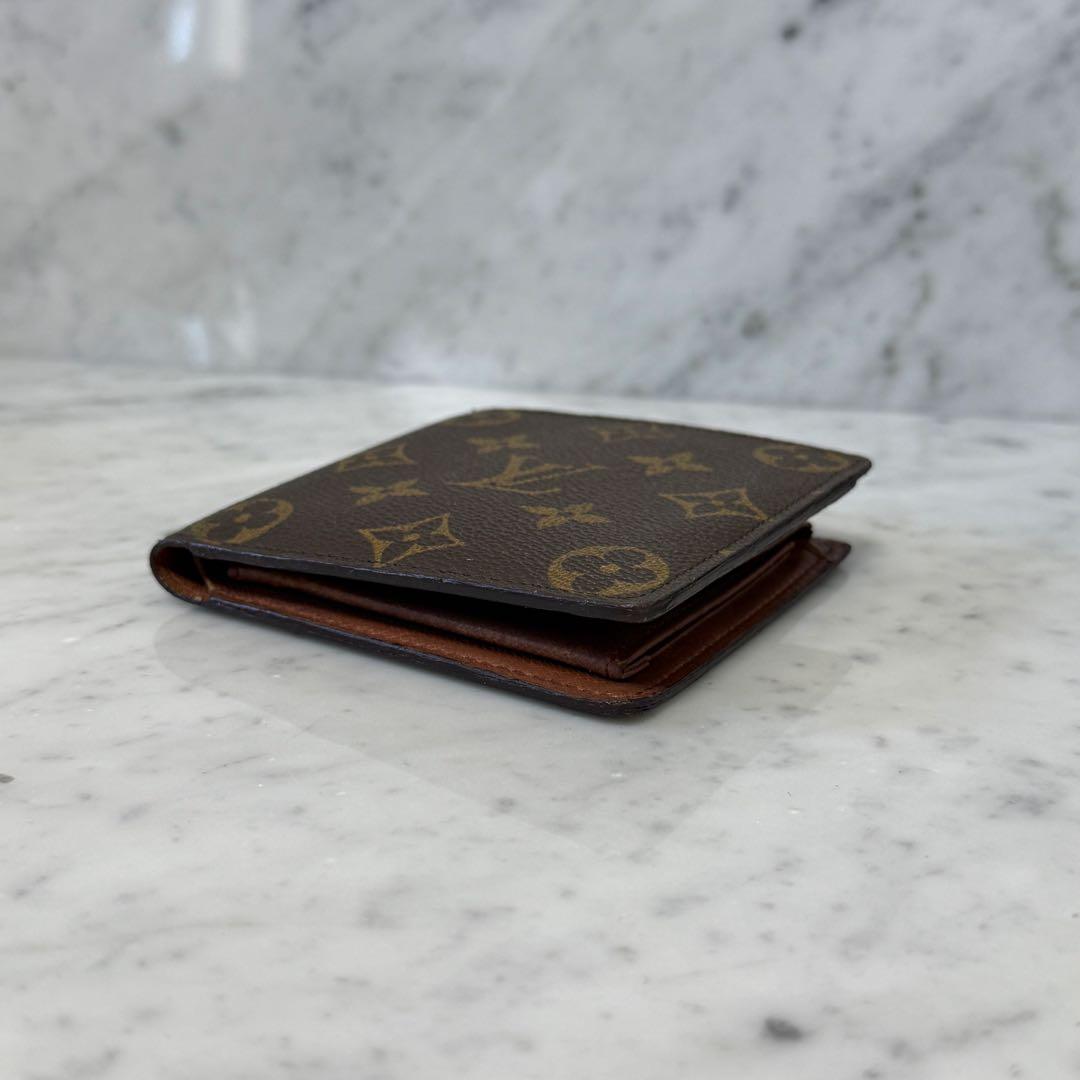 LOUIS VUITTON ルイヴィトン 二つ折り財布 モノグラム マルコ