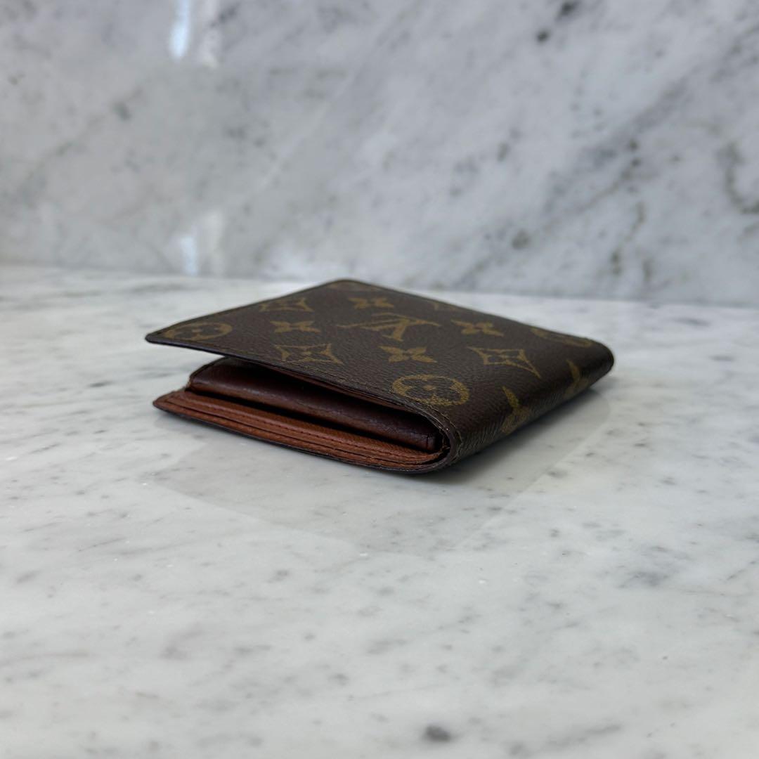 LOUIS VUITTON ルイヴィトン 二つ折り財布 モノグラム マルコ