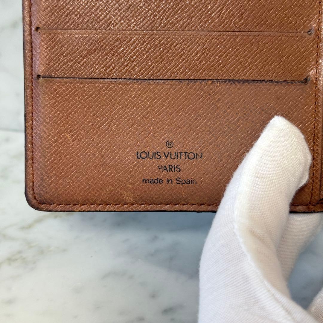 LOUIS VUITTON ルイヴィトン 二つ折り財布 モノグラム マルコ