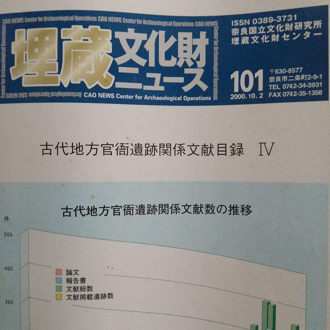 古代地方官衙遺跡関係文献目録Ⅳ(全国の古代役所跡に関する報告書を網羅した便利書)