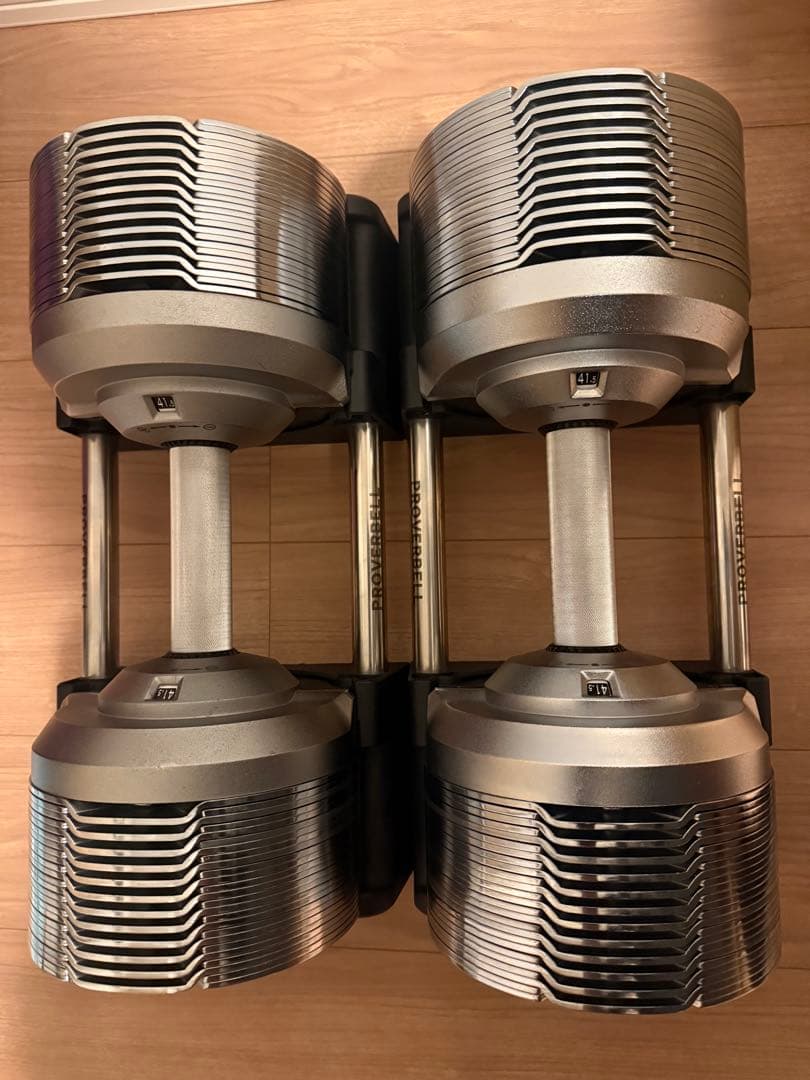 【引渡し限定】プロバーベル41.5×2 予備ハンドル付