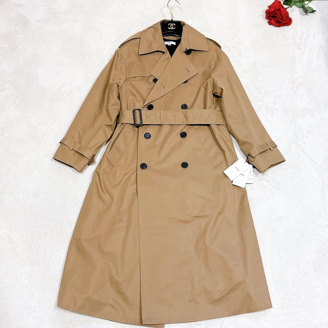 新品タグ付✨　ハイク　レギュラーフィット　トレンチコート　ロング　レディース