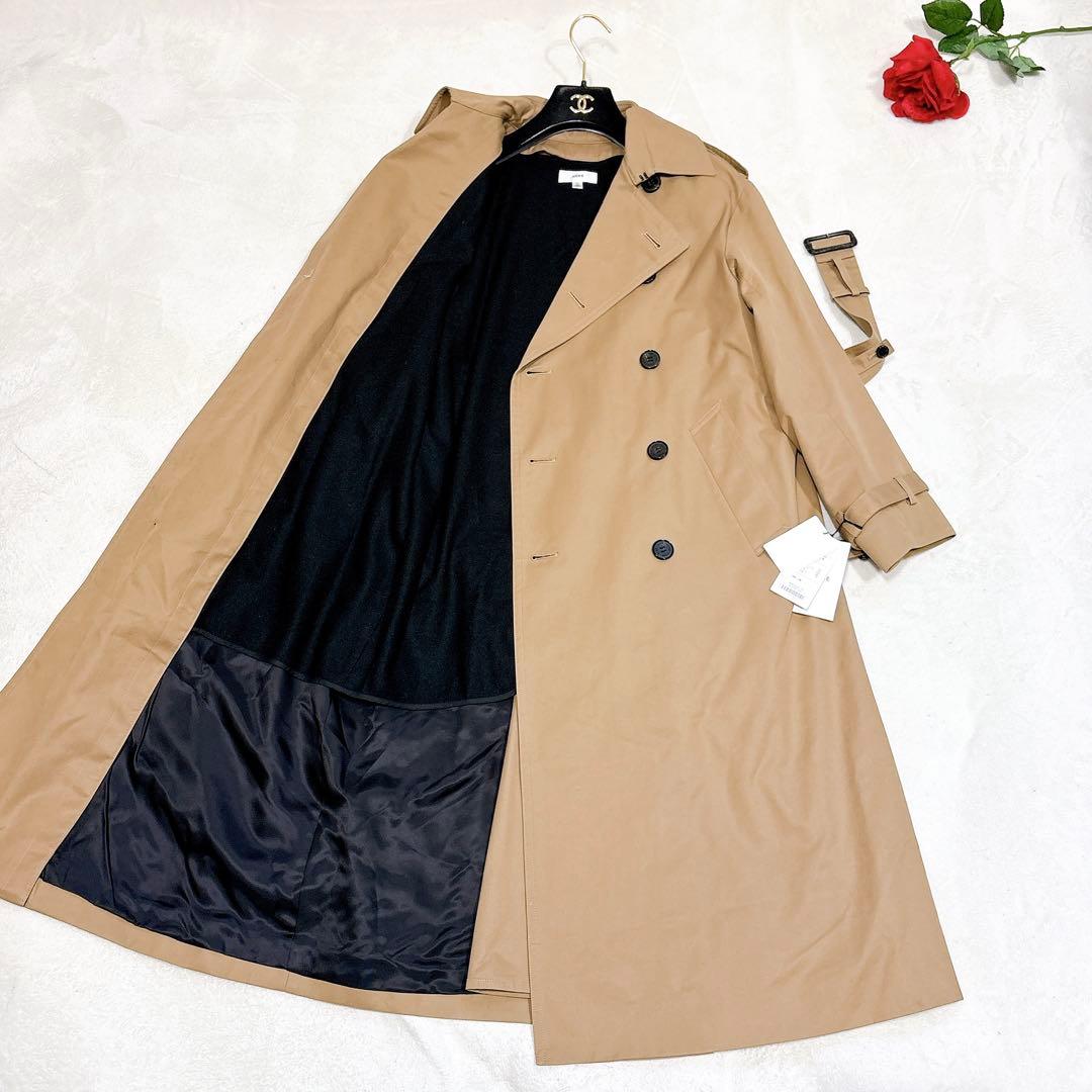 新品タグ付✨　ハイク　レギュラーフィット　トレンチコート　ロング　レディース