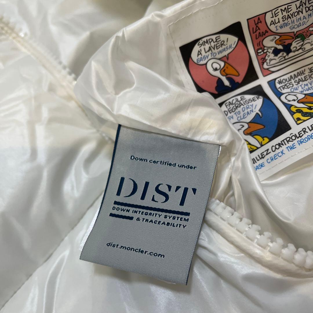 モンクレール　ダウンベスト　メンズ　ホワイト　Lサイズ　一点限り　MONCLER
