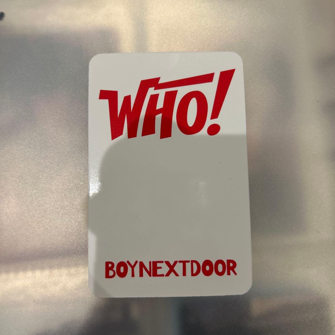 BOYNEXTDOOR ボイネク テサン who 公式 トレカ namil