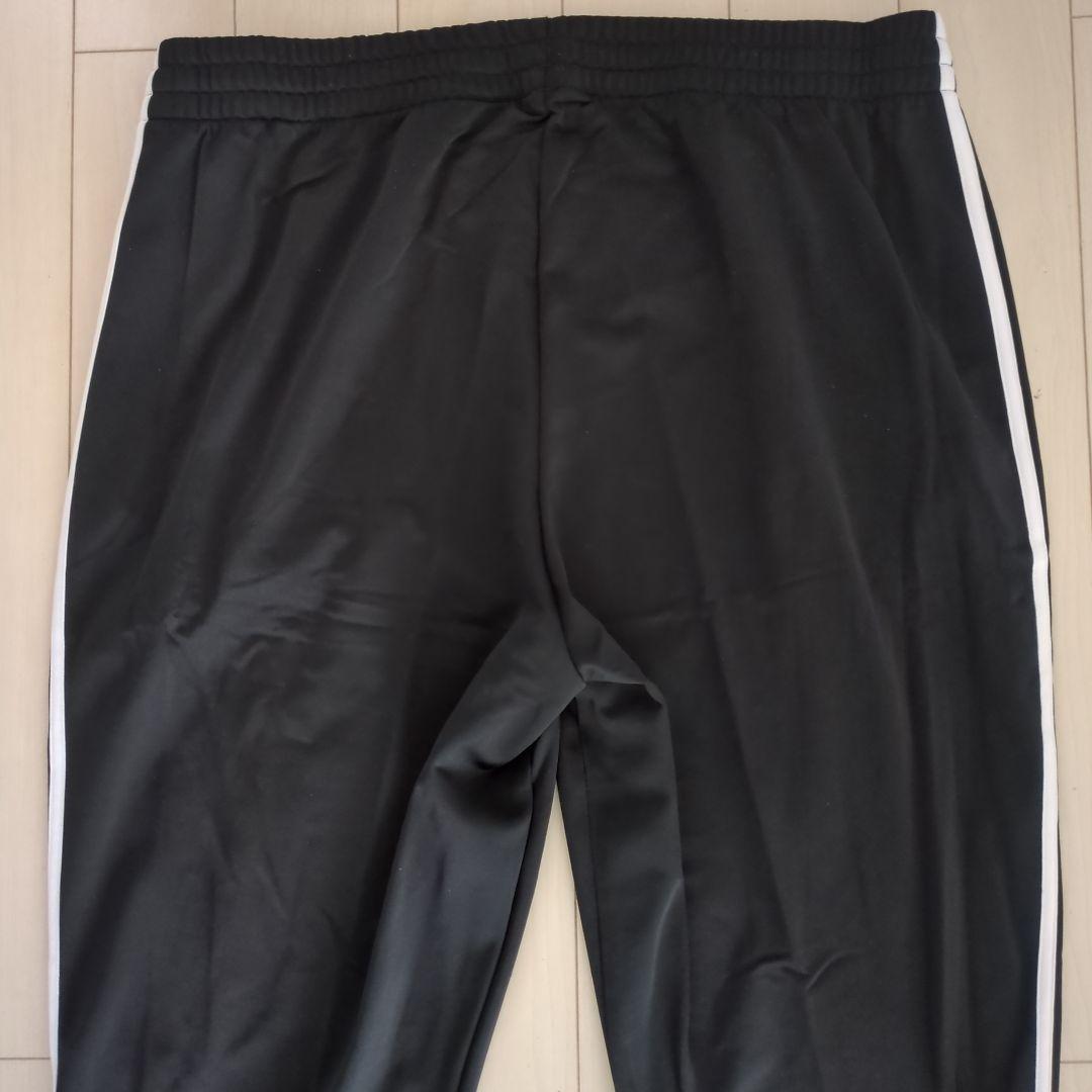 【新品タグ付・稀少品サイズ5XO】adidas ブラック ジャージ上下セット