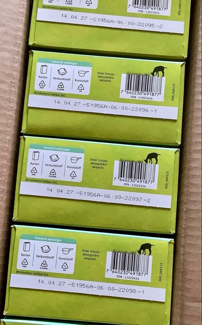 【宅急便】Holle(ホレ)Bio やぎの粉ミルクStep(生後0日〜) ２箱