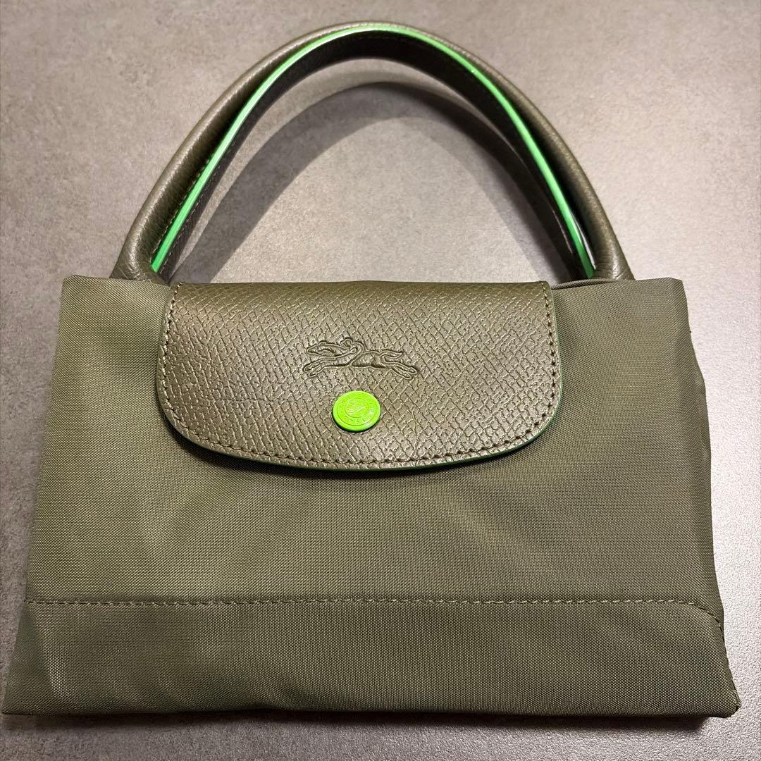 【Hatsumi】ロンシャン プリアージュ M オリーブグリーン