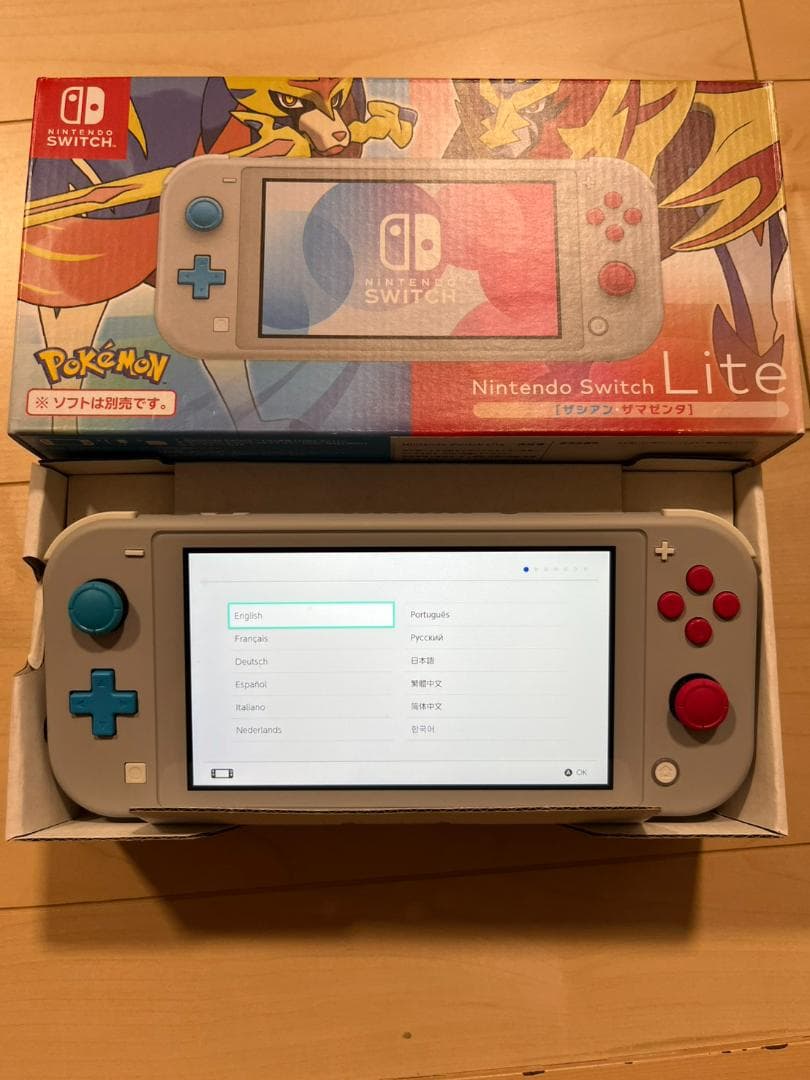 Nintendo Switch Lite ザシアン・ザマゼンタ　動作品