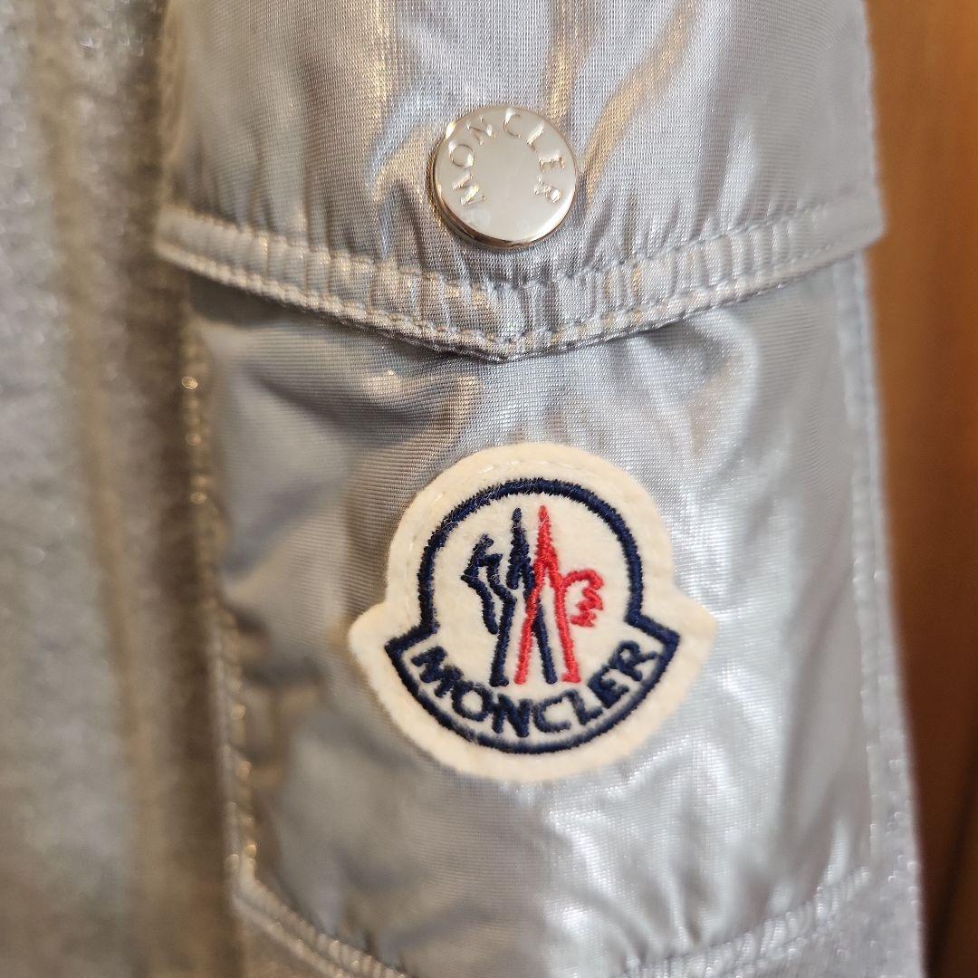 【gucci】MONCLER モンクレール⭐ラメグレーパーカーM