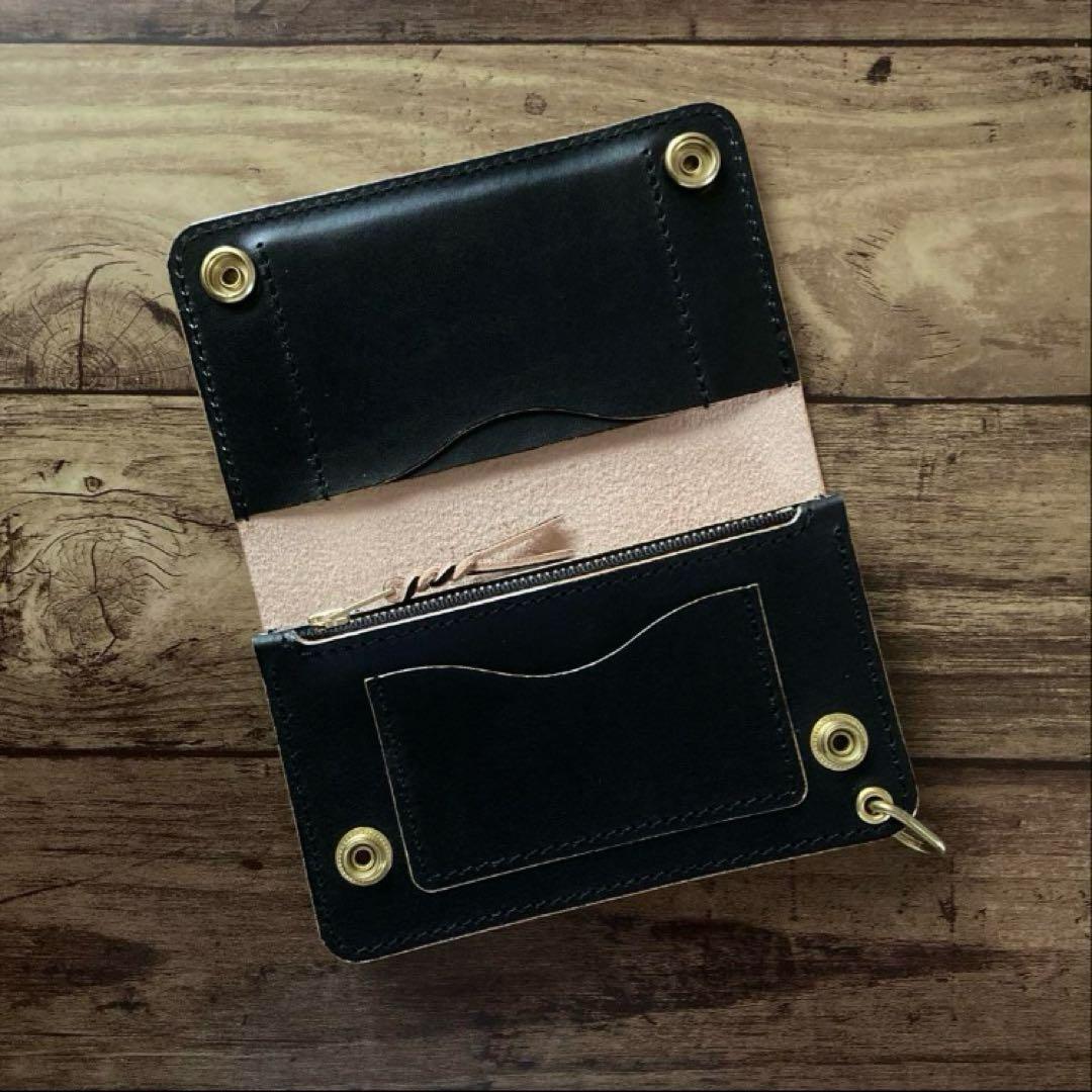 【ありんこ 断捨離中】北米ステアハイドトラッカーウォレット150（ミドル）