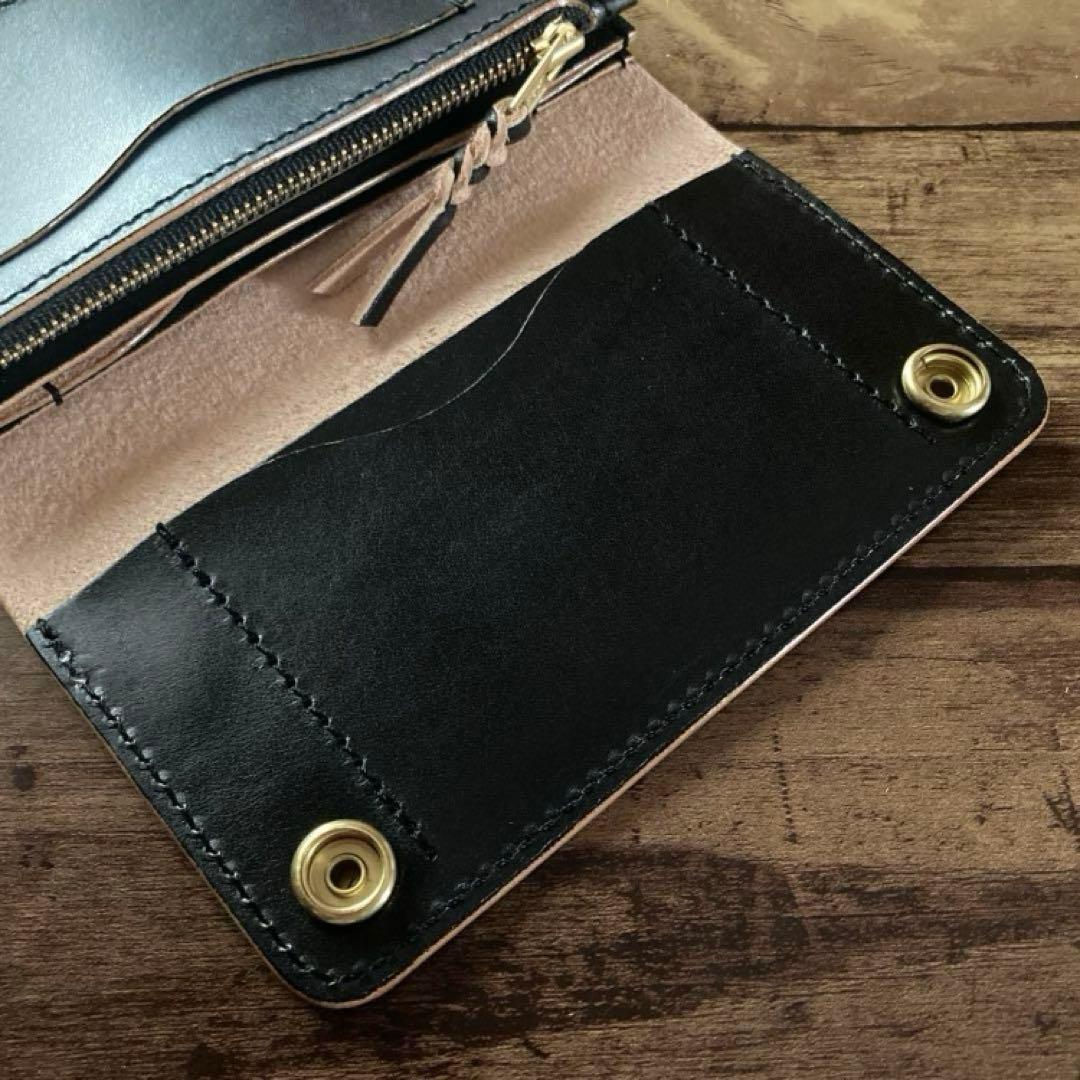 【ありんこ 断捨離中】北米ステアハイドトラッカーウォレット150（ミドル）