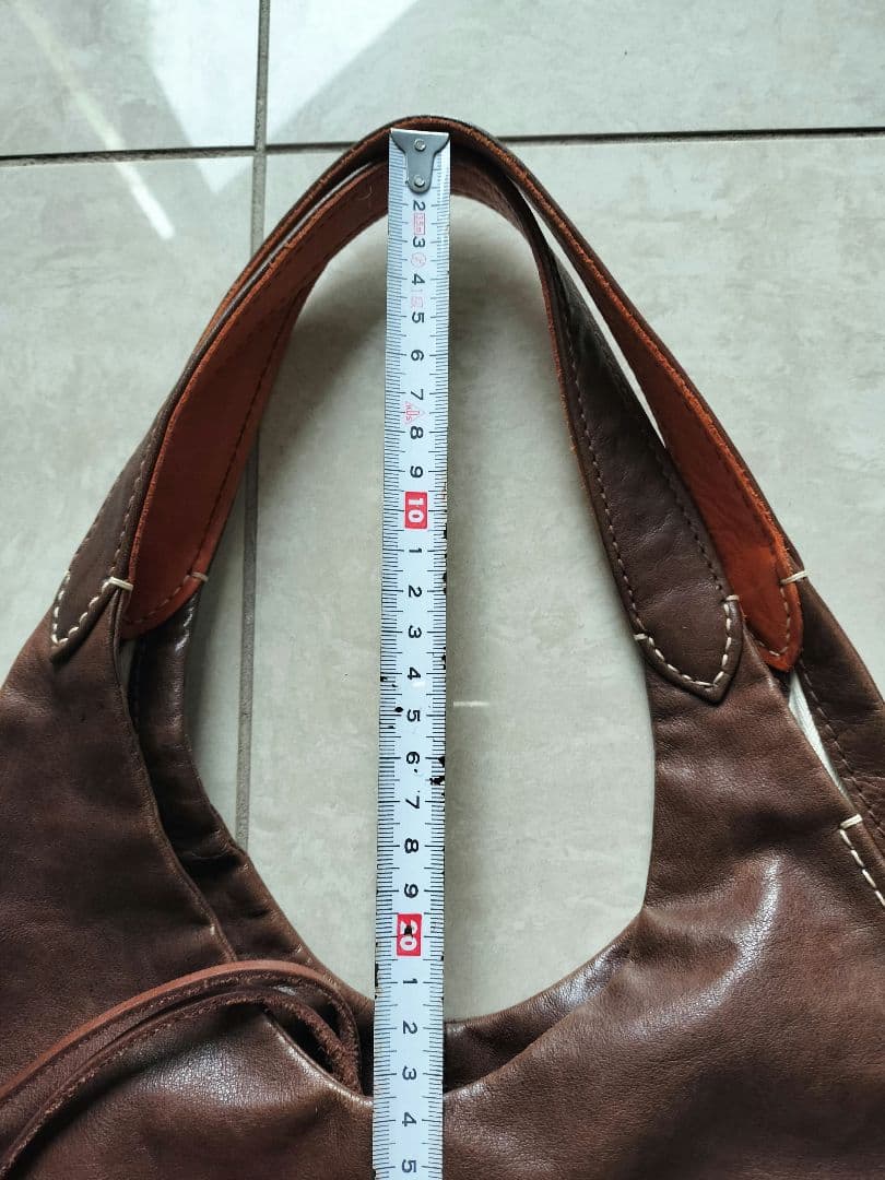 genten トートバッグ カゴバッグ　ブラウン/ベージュ