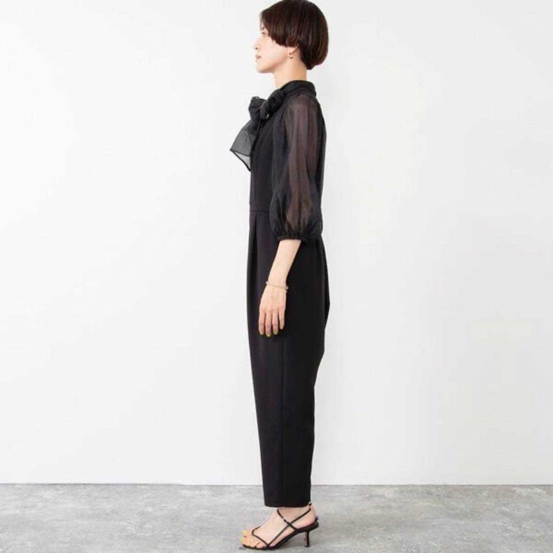 《ノーリーズ》 ボリュームスリーブオールインワン