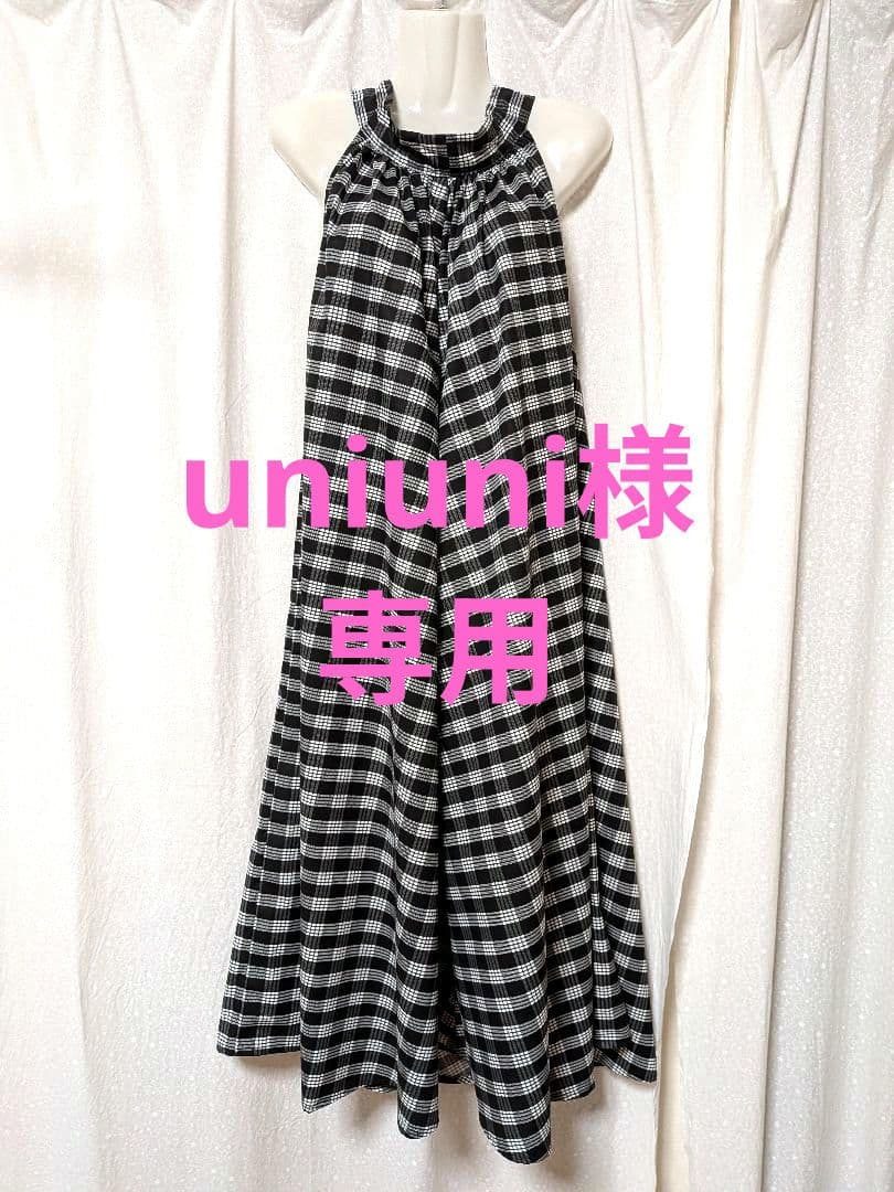 uniuni　L☆92と一緒　ハワイアンワンピース