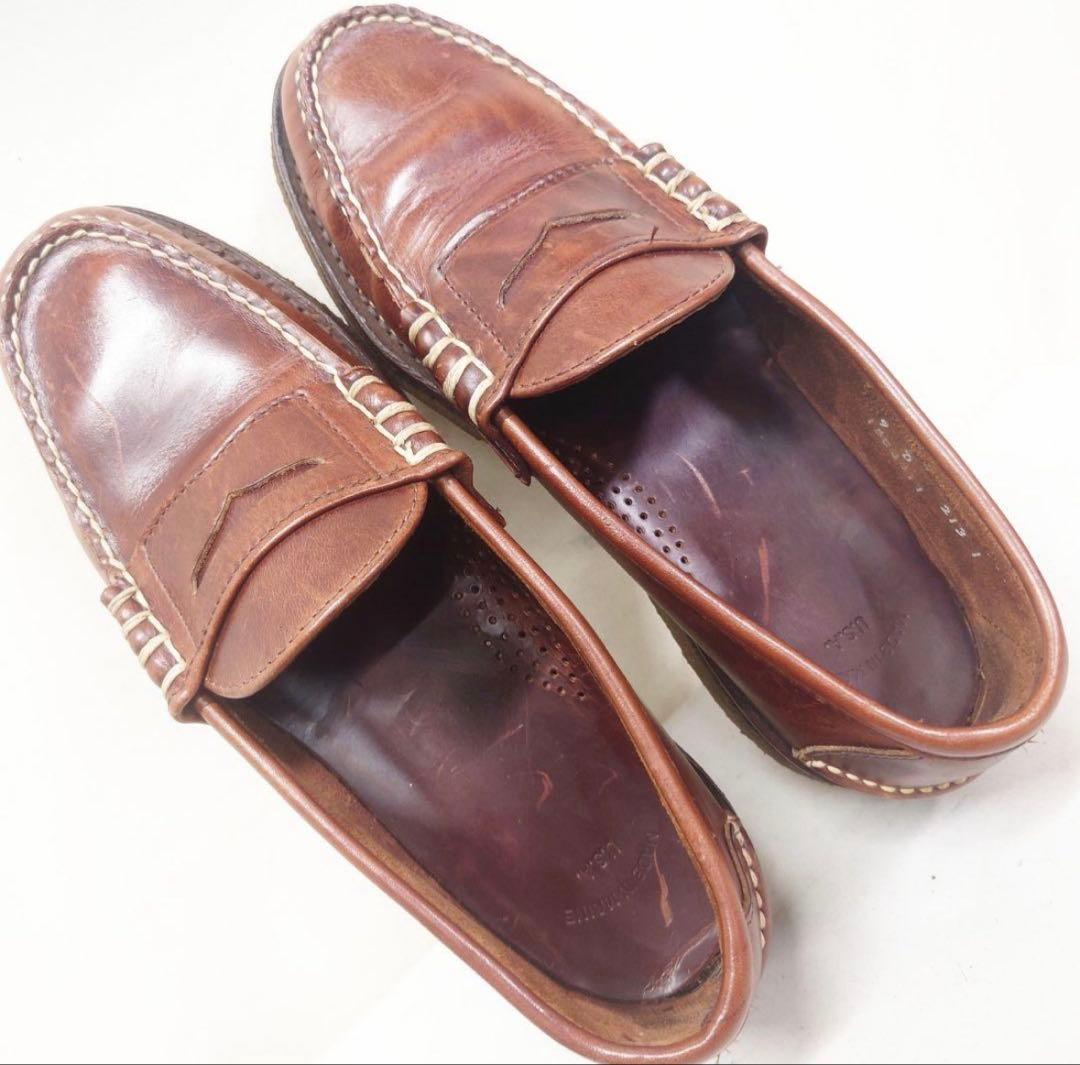 MADE IN MAINE U.S.A.アメリカ製レザーシューズペニーローファー