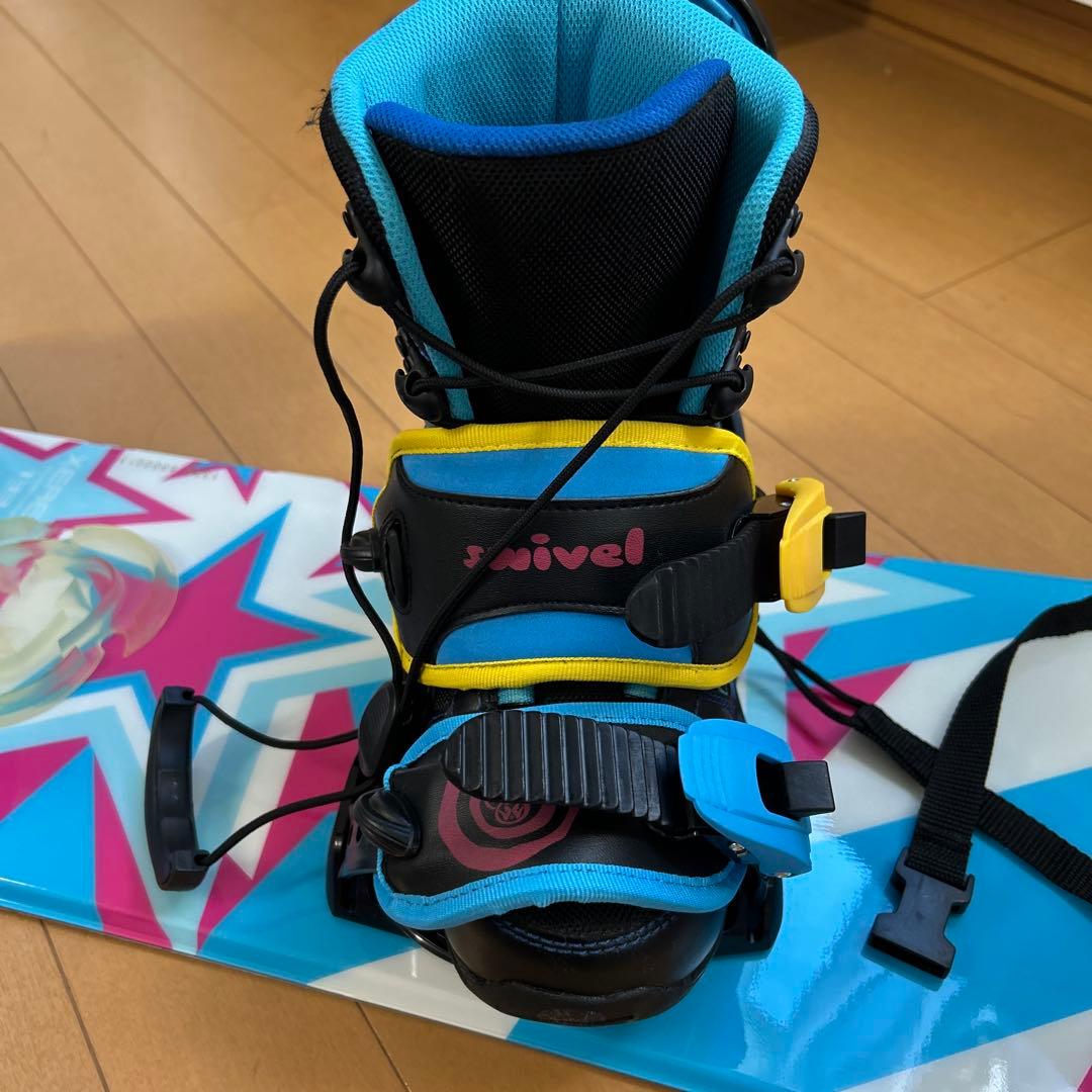XERES スノーボード ビンディン、ブーツ付き133センチ