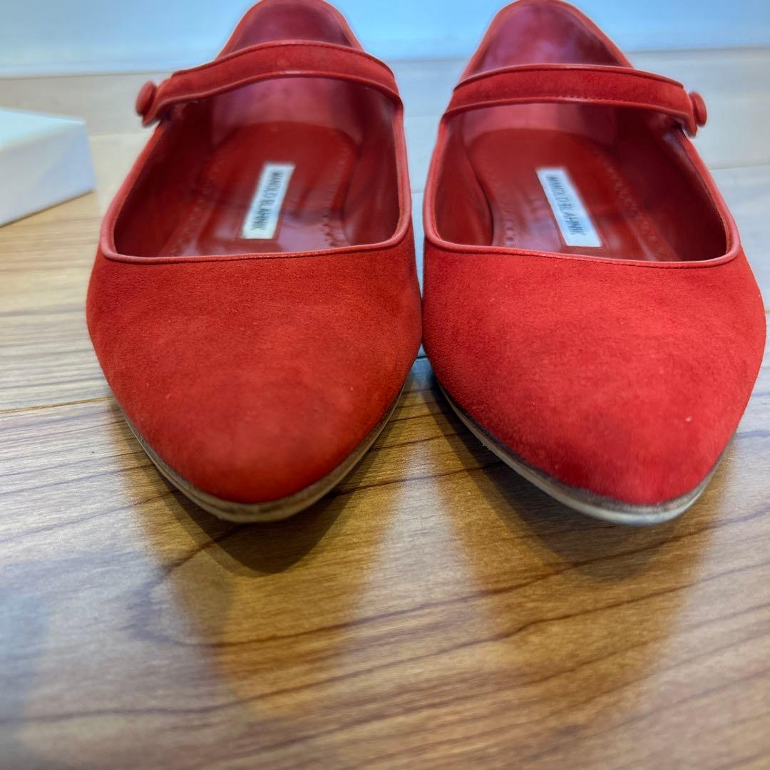 MANOLO BLAHNIK マノロブラニク メリージェーン　36.5