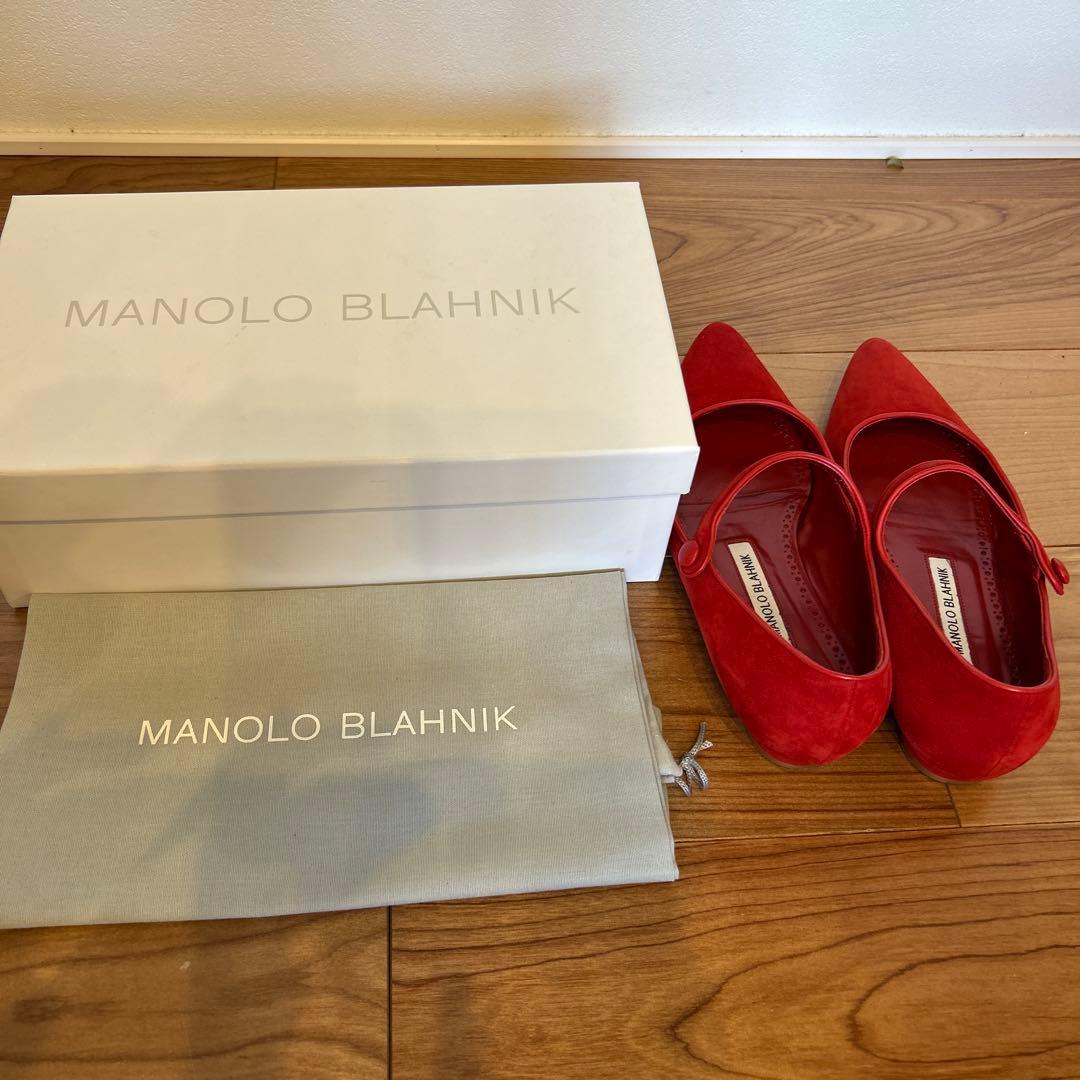MANOLO BLAHNIK マノロブラニク メリージェーン　36.5