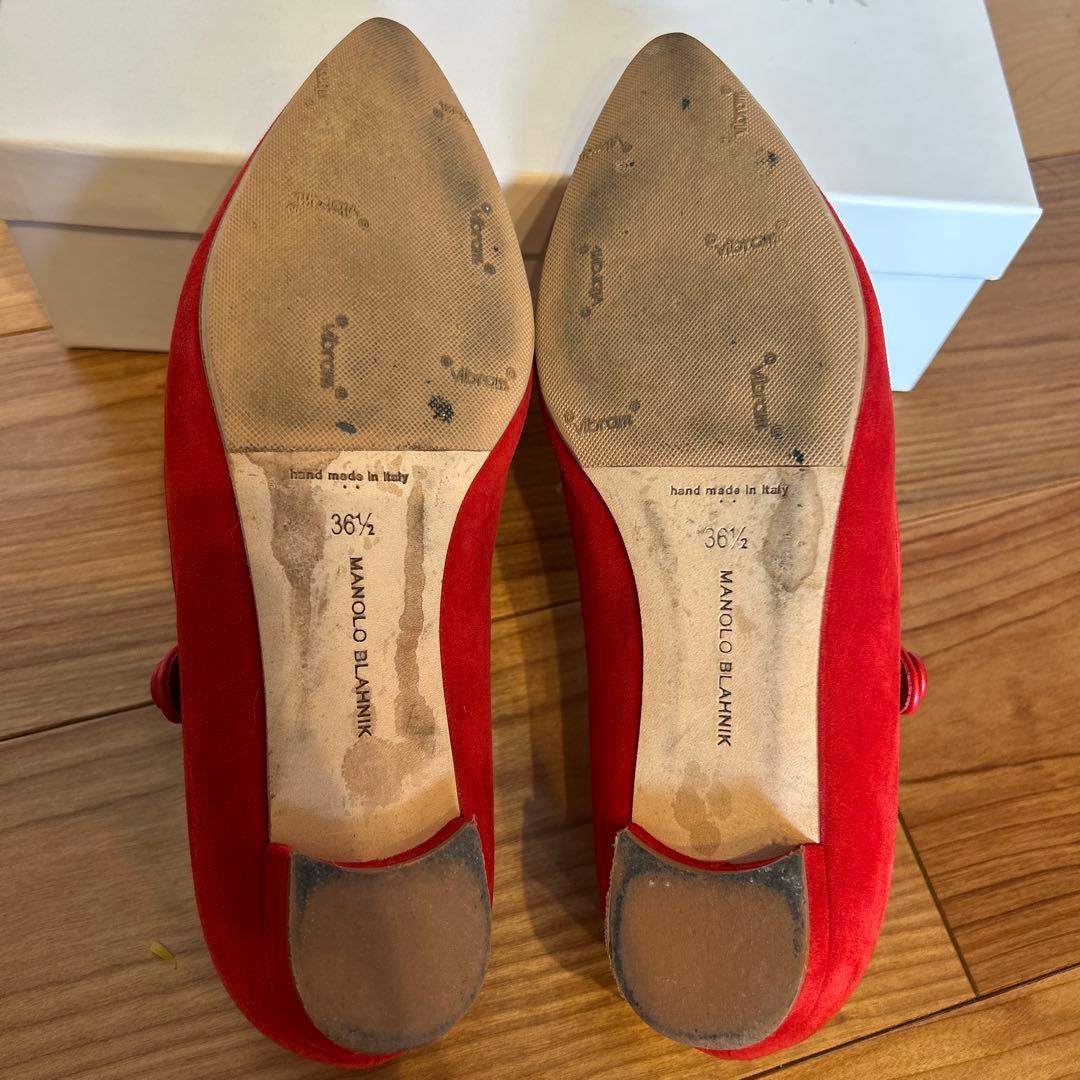 MANOLO BLAHNIK マノロブラニク メリージェーン　36.5