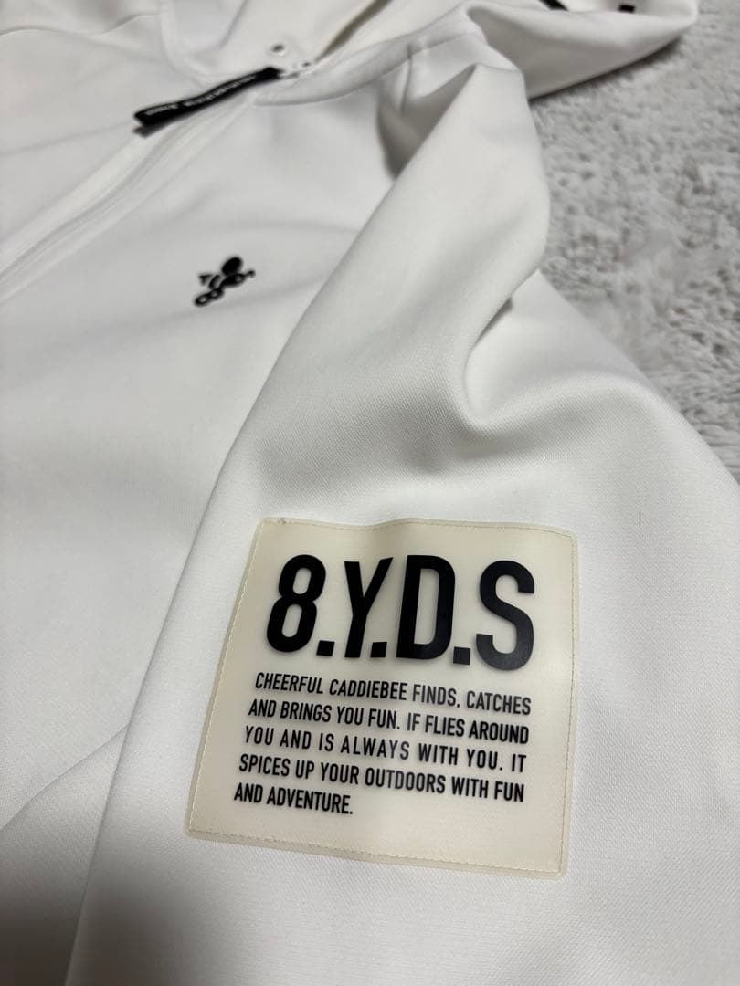 8YARDS BIG HOODIE IG White【完売品】M