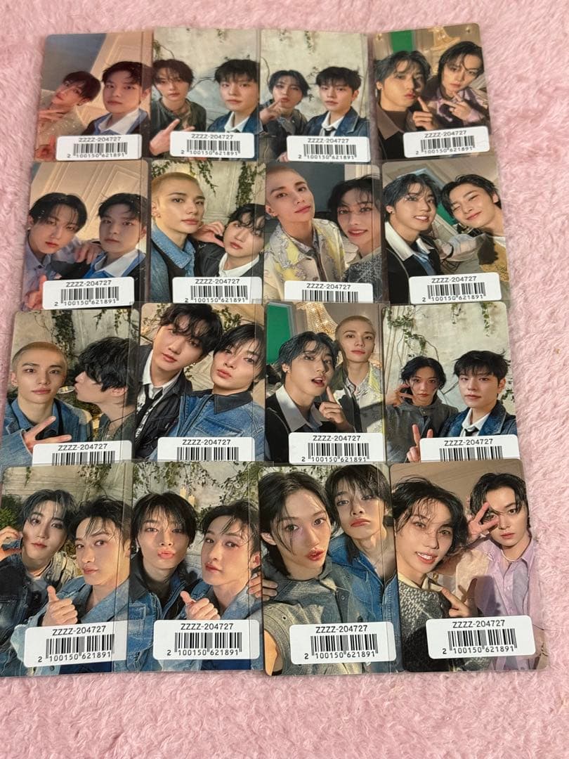 スキズ Hollow FC盤 ユニットトレカ コンプ 16枚