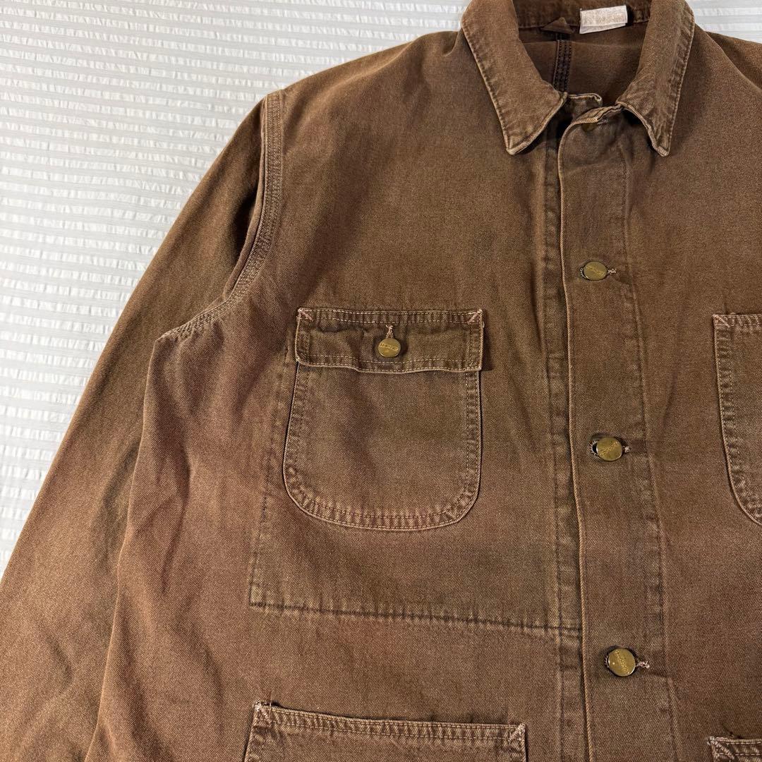 希少レア　裏地無し　カーハート　チョアコート　カバーオール　USA製