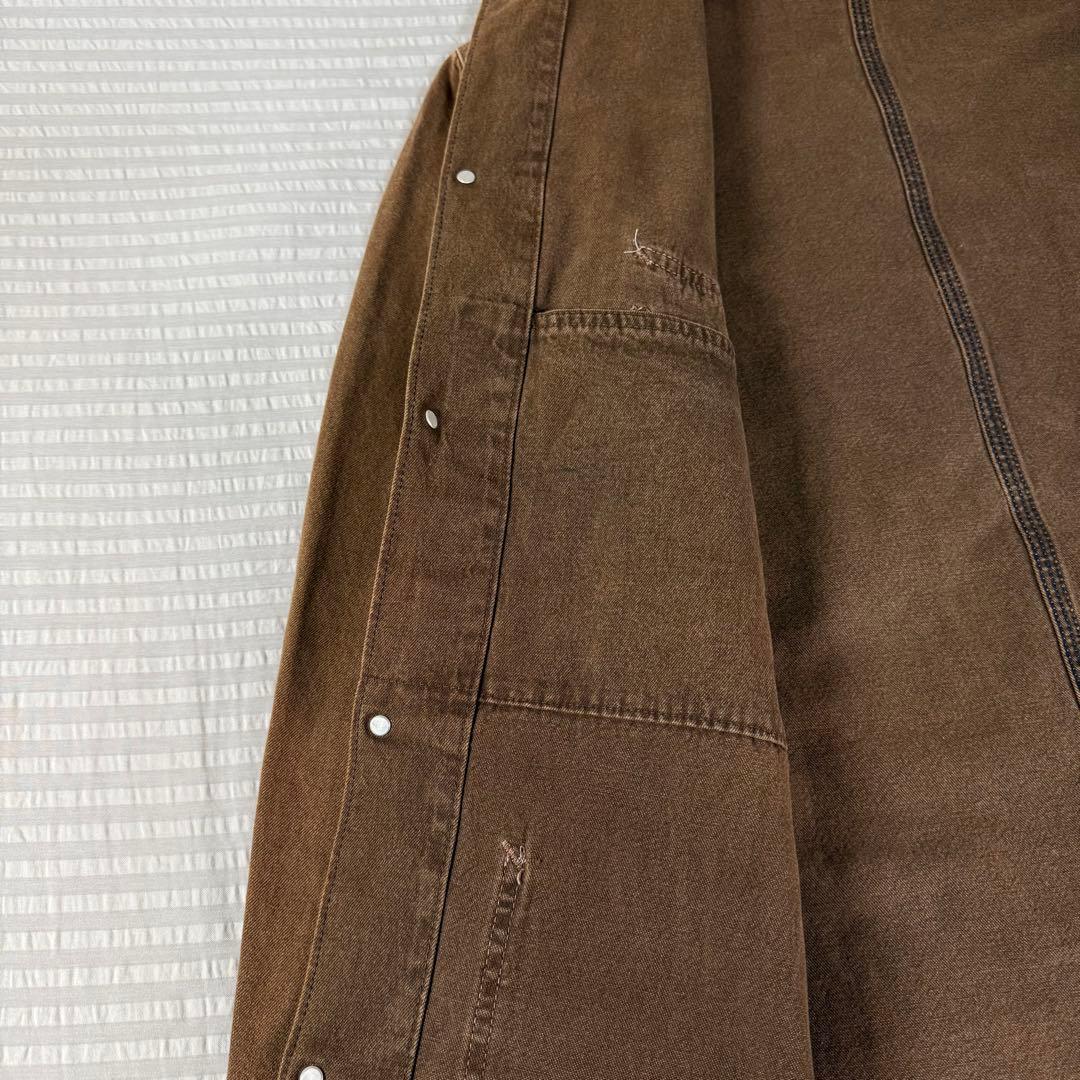 希少レア　裏地無し　カーハート　チョアコート　カバーオール　USA製