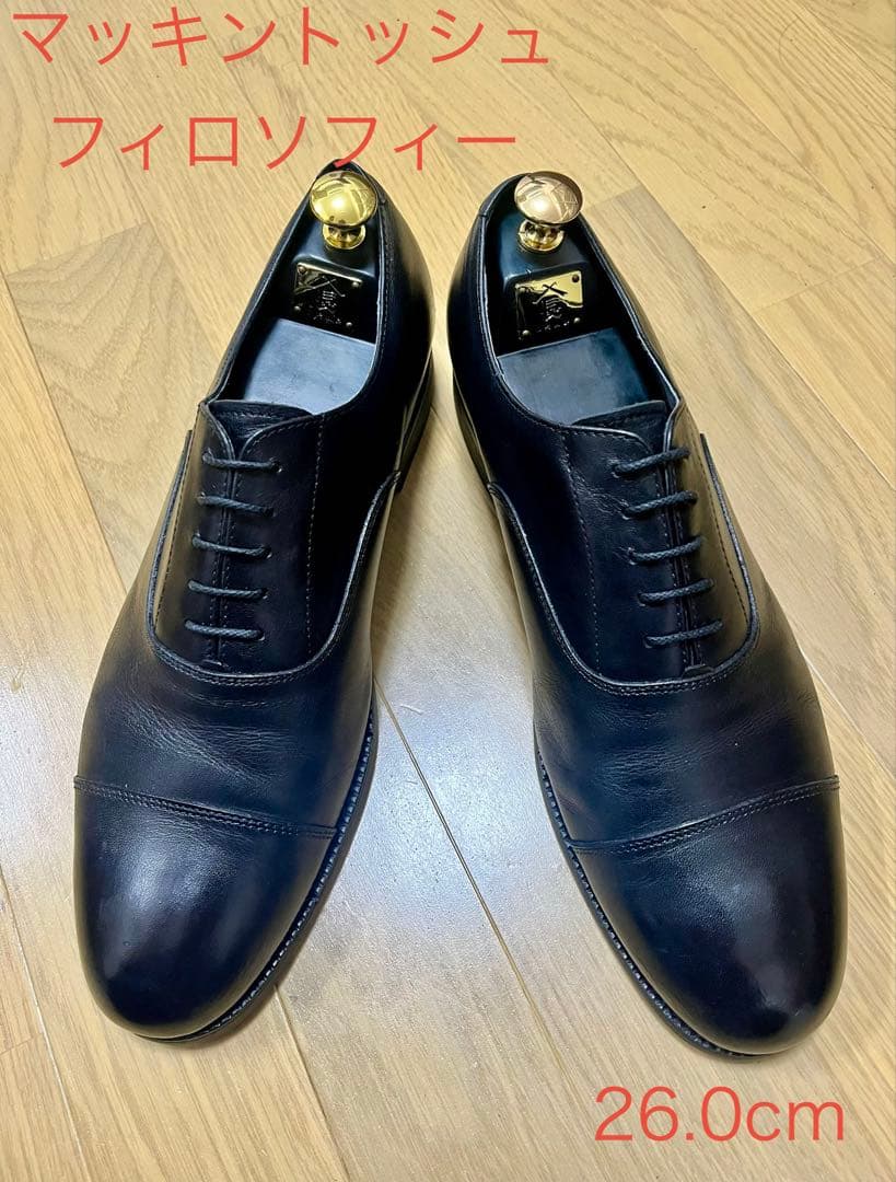 R!nCh!Re!　 マッキントッシュ　26cm 革靴　ストレートチップ