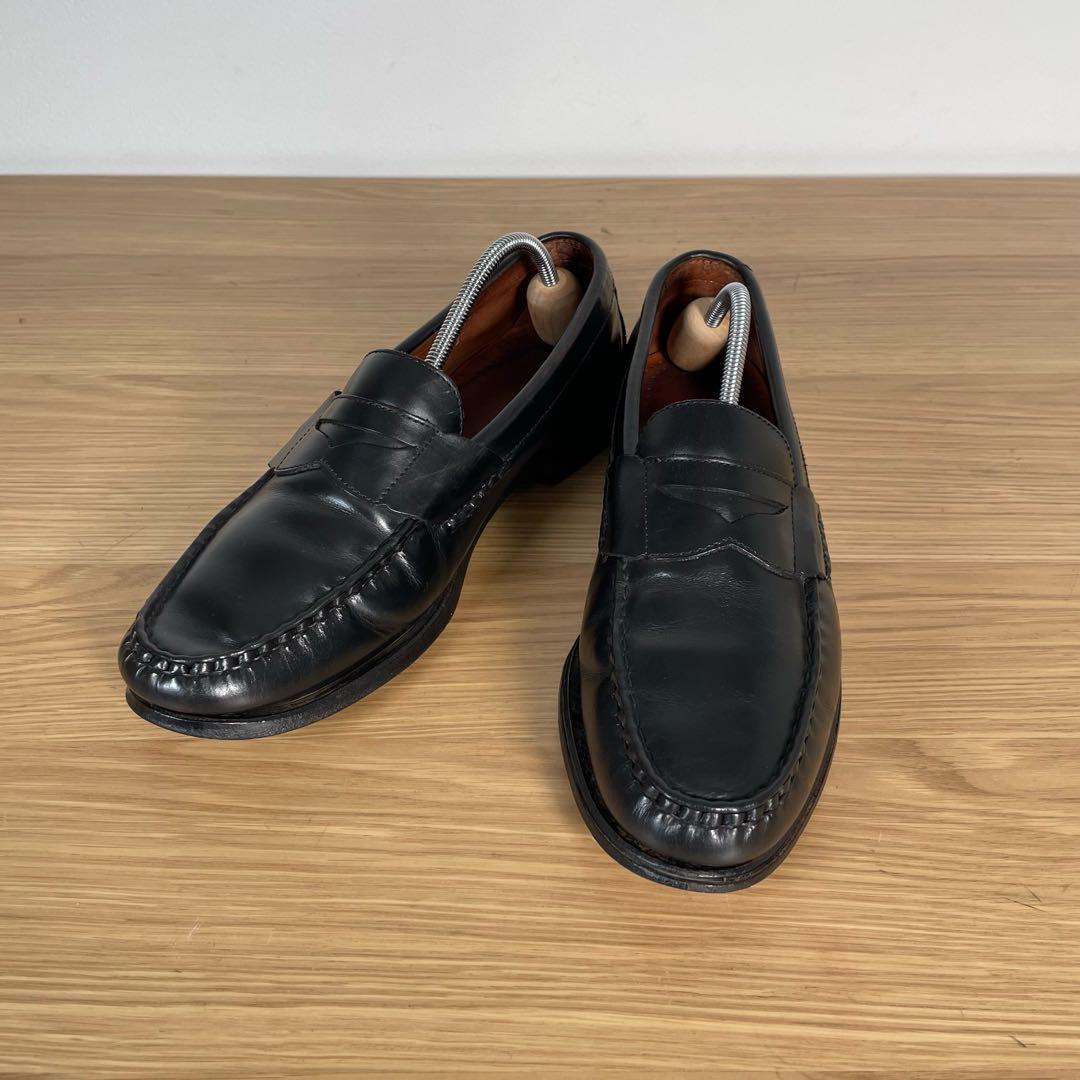 アレンエドモンズ　黒　ローファー