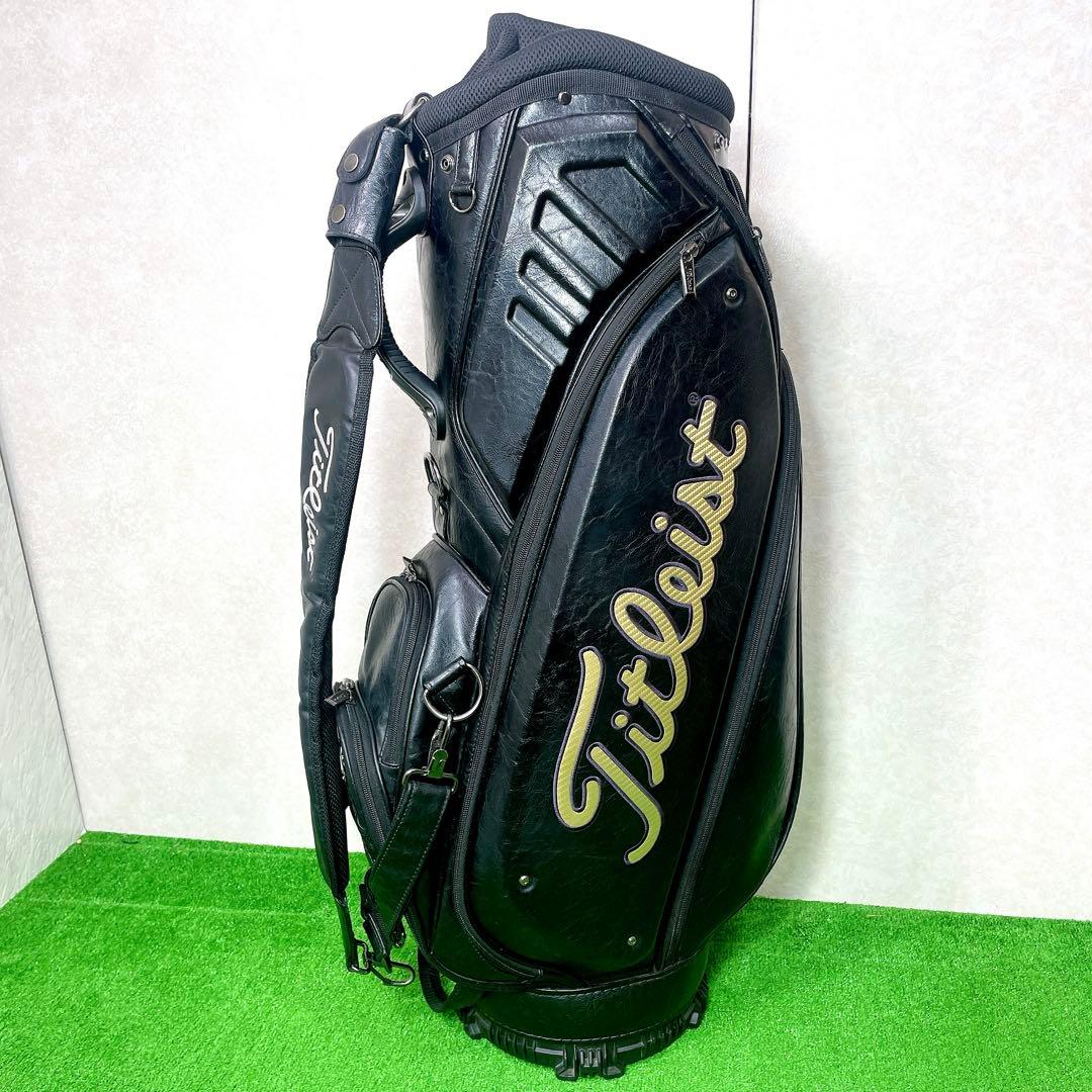 美品！希少！タイトリスト キャディバッグ 3点式ショルダー CB842