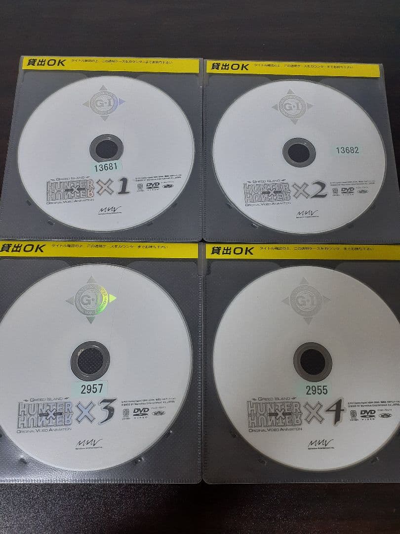 HUNTER×HUNTER(ハンター×ハンター)　15巻セット　DVD