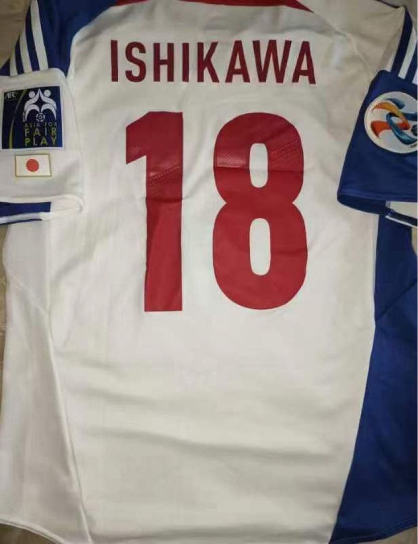 2012ACL FC東京石川選手 18番 サッカーシャツ